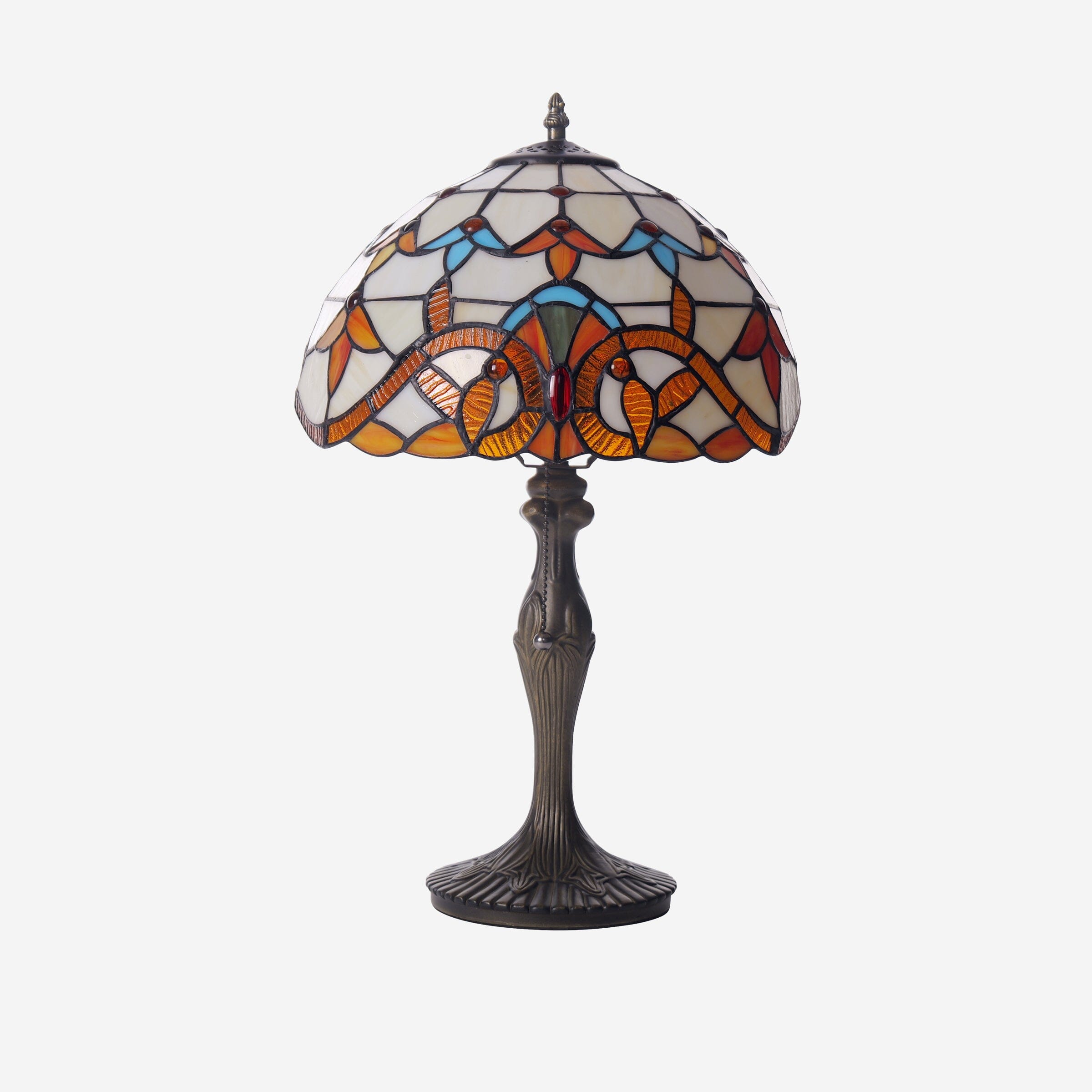 Lightsion Tiffany Table Lamp | Handcrafted Stained Glass Butterfly Series Lightsin UK 