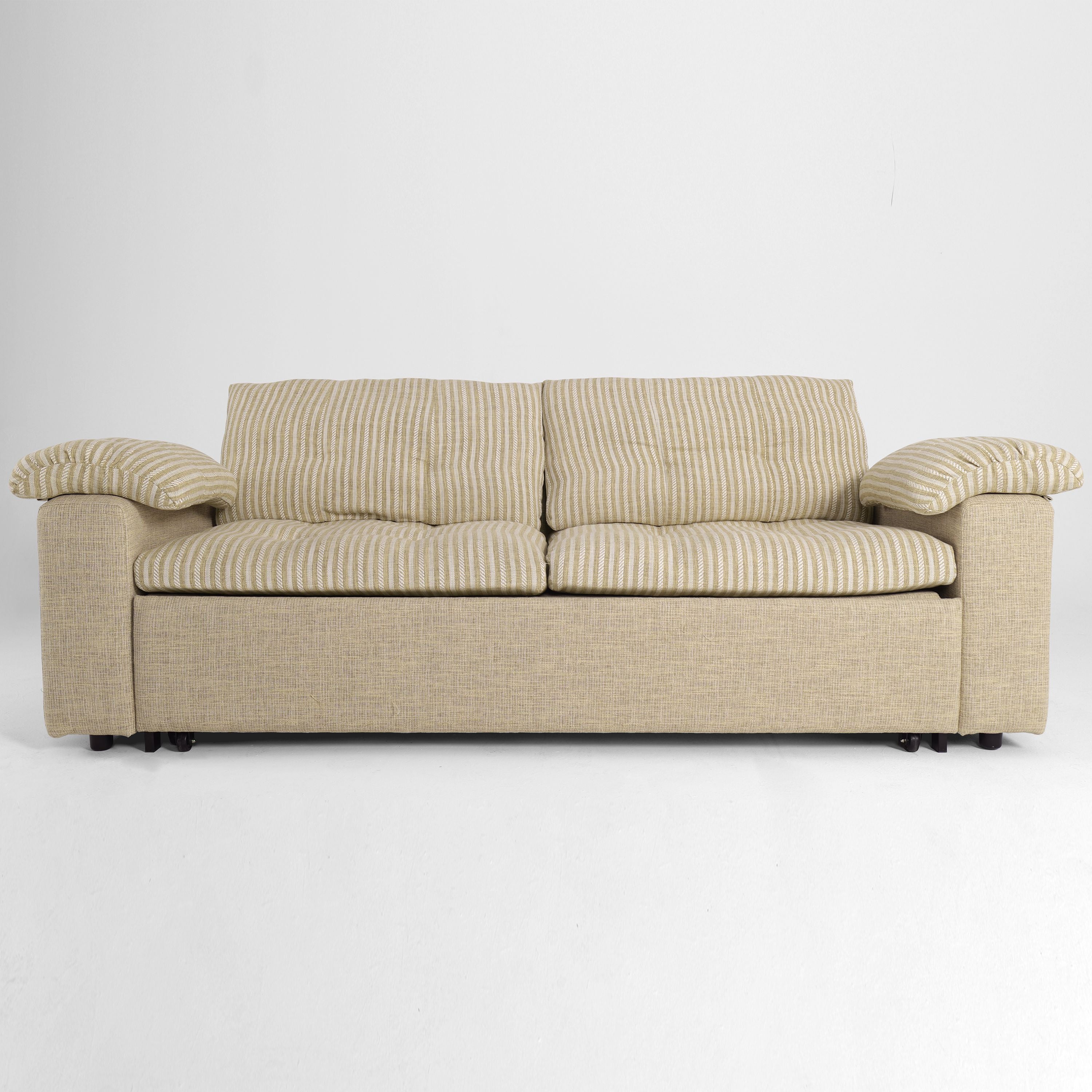 Cottonfy Multifunctional Sleeper Pull Out 2 Seater Sofa Bed with Storage Space Cottonfy UK 