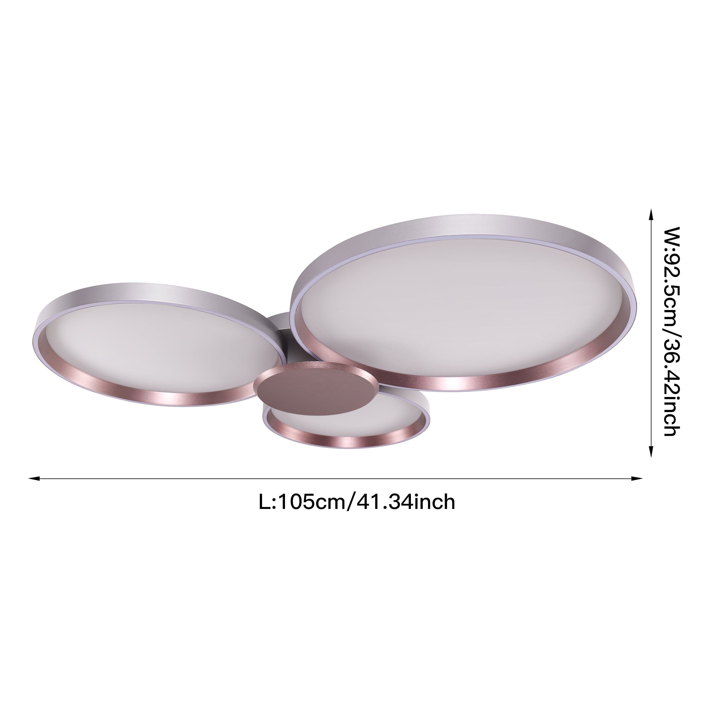 Lightsin Minimalist LED Ceiling Light for Living Room and Bedroom Lightsin UK 