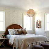 Lightsin Chic Rattan and Metal Pendant Light for Kitchen Lightsin UK 