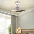 Lightsin Ceiling Fan with Light Quiet Copper Aluminum Fan Light with Remote Timer Control Lightsin UK 
