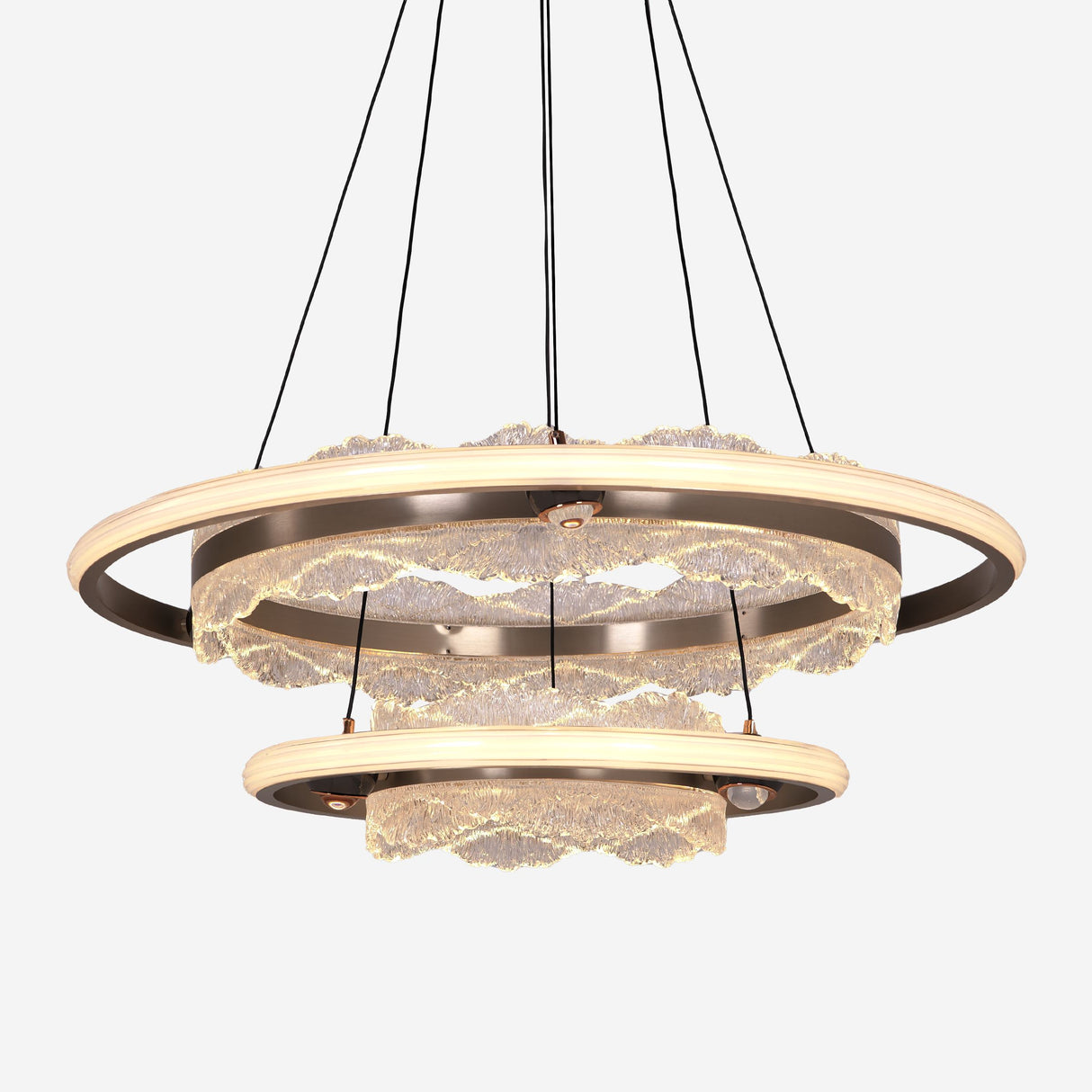 Lightsin Modern Ceiling Pendant Light with Aluminum and Acrylic Design Lightsin UK 