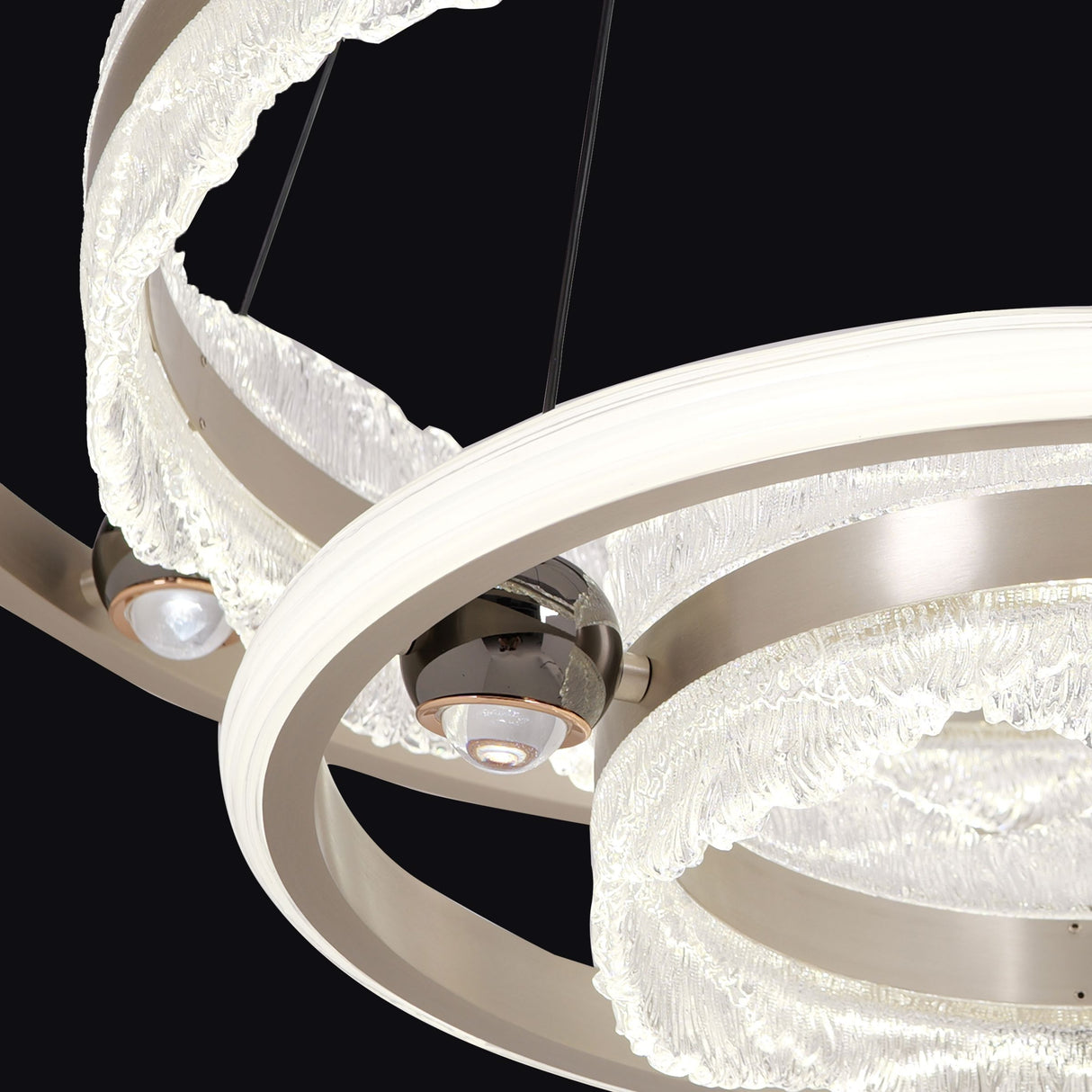 Lightsin Modern Ceiling Pendant Light with Aluminum and Acrylic Design Lightsin UK 