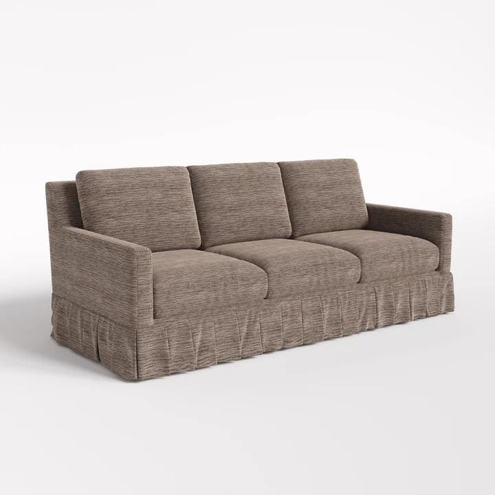 Cottonfy Country Check Sofa with Removable Skirted Covers Living and Home 