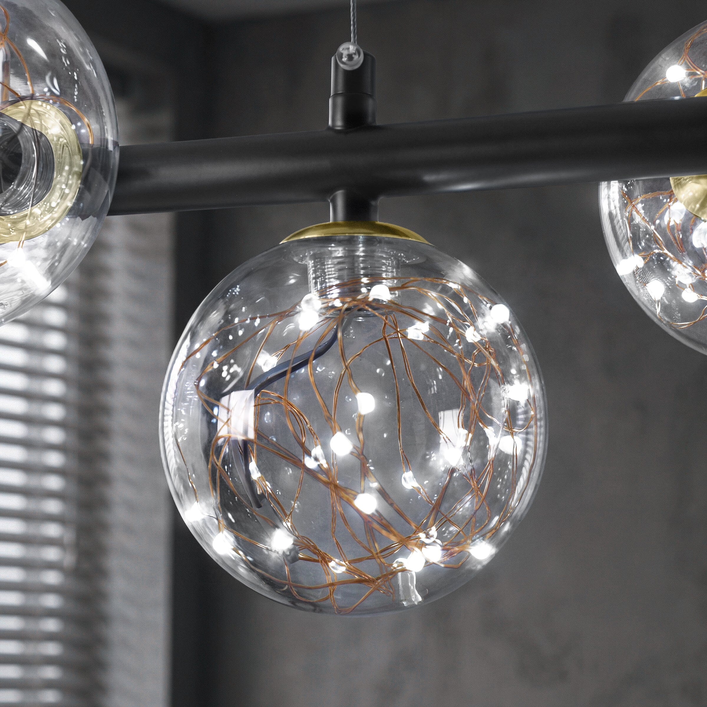 Lightsin Cumulus - Modern Metal Chandelier with LED Starry Sky Effect Lightsin UK 