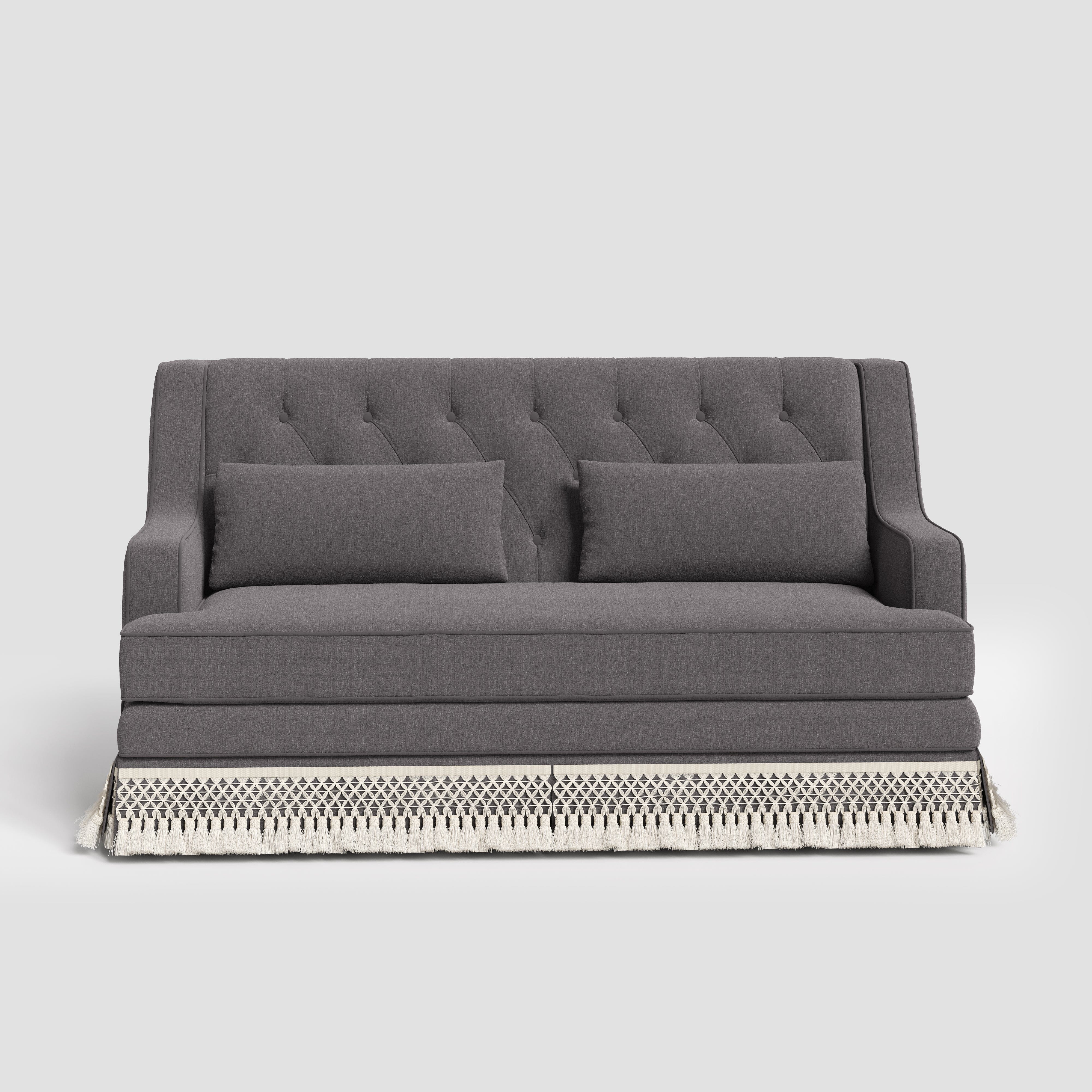 Cottonfy Country Fringe Skirt Sofa for Relaxed Home Living Cottonfy UK 