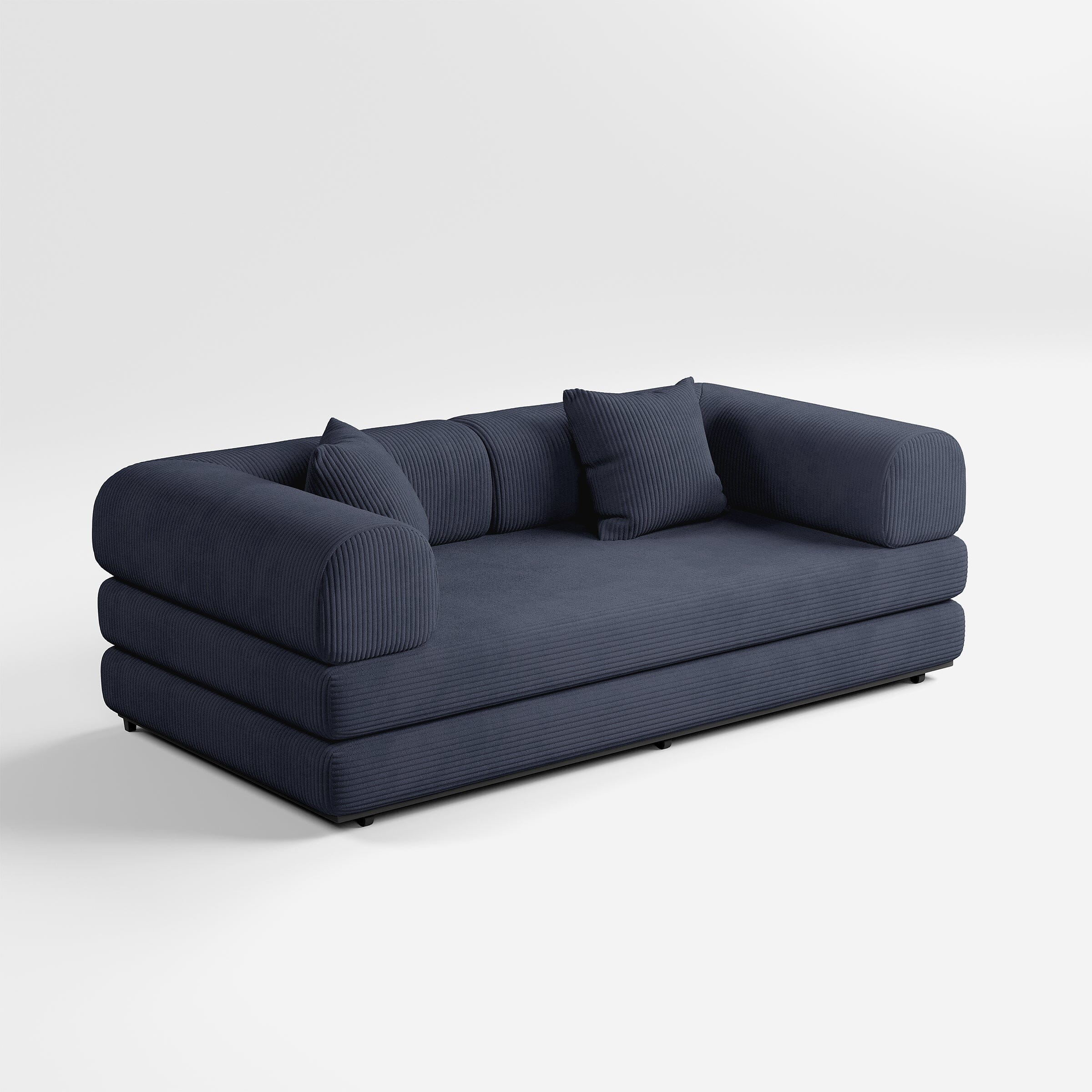Cottonfy Matcha Toast Sofa Bed May Sale Cottonfy UK Navy 180 CM 