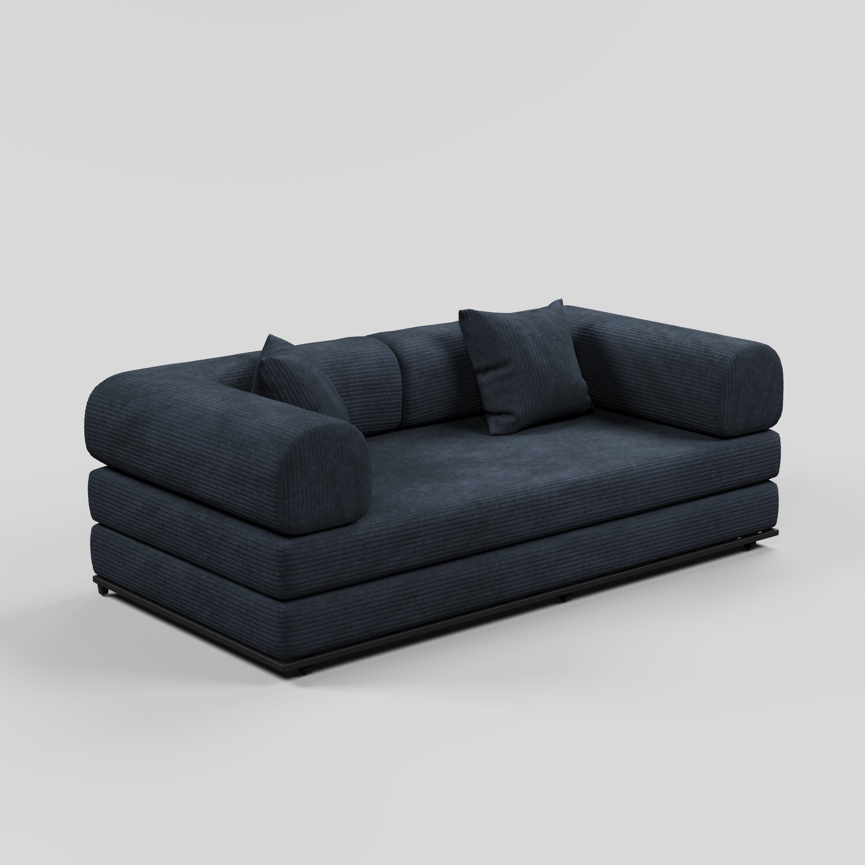 Cottonfy Matcha Toast Sofa Bed Cottonfy UK Navy 180 CM 