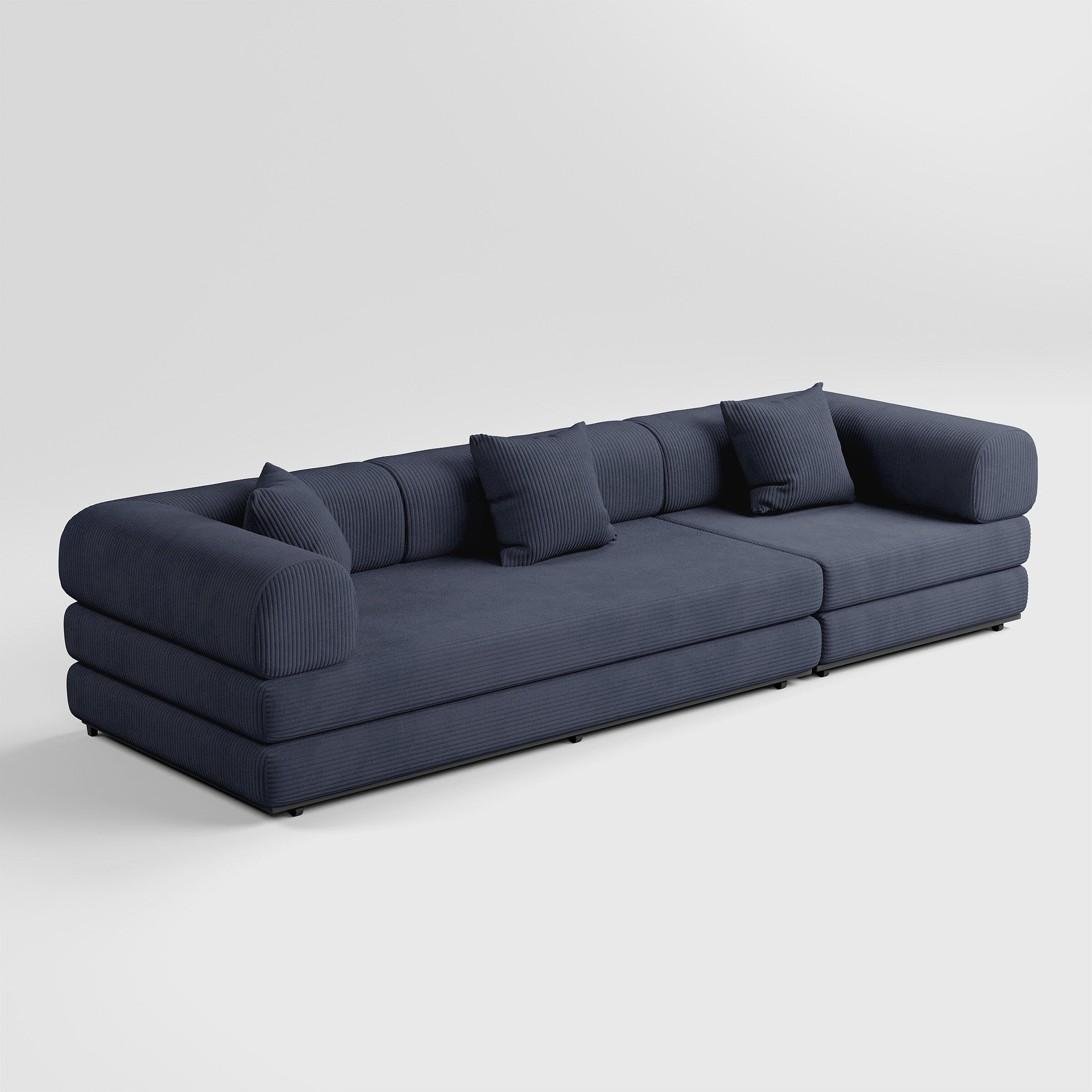 Cottonfy Matcha Toast Sofa Bed May Sale Cottonfy UK Navy 300 CM 