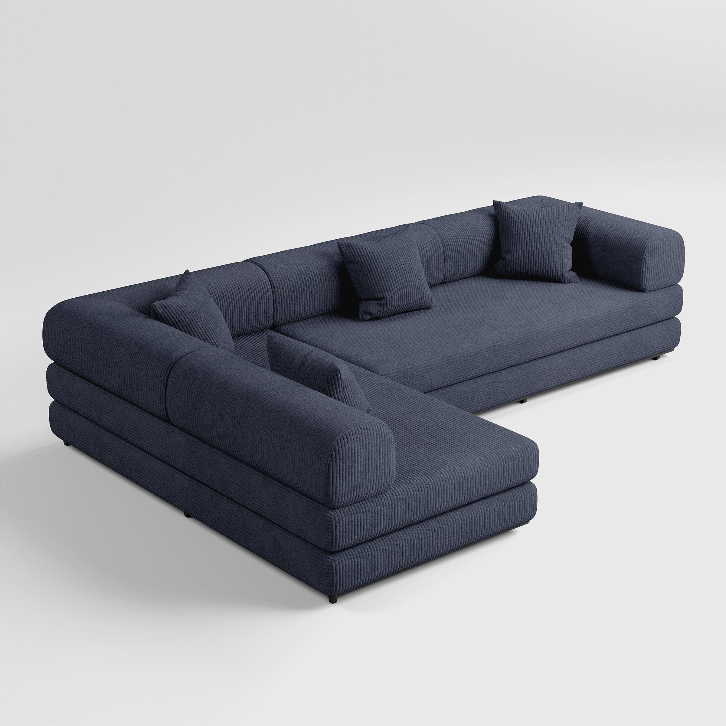Cottonfy Matcha Toast Sofa Bed May Sale Cottonfy UK Navy Corner 
