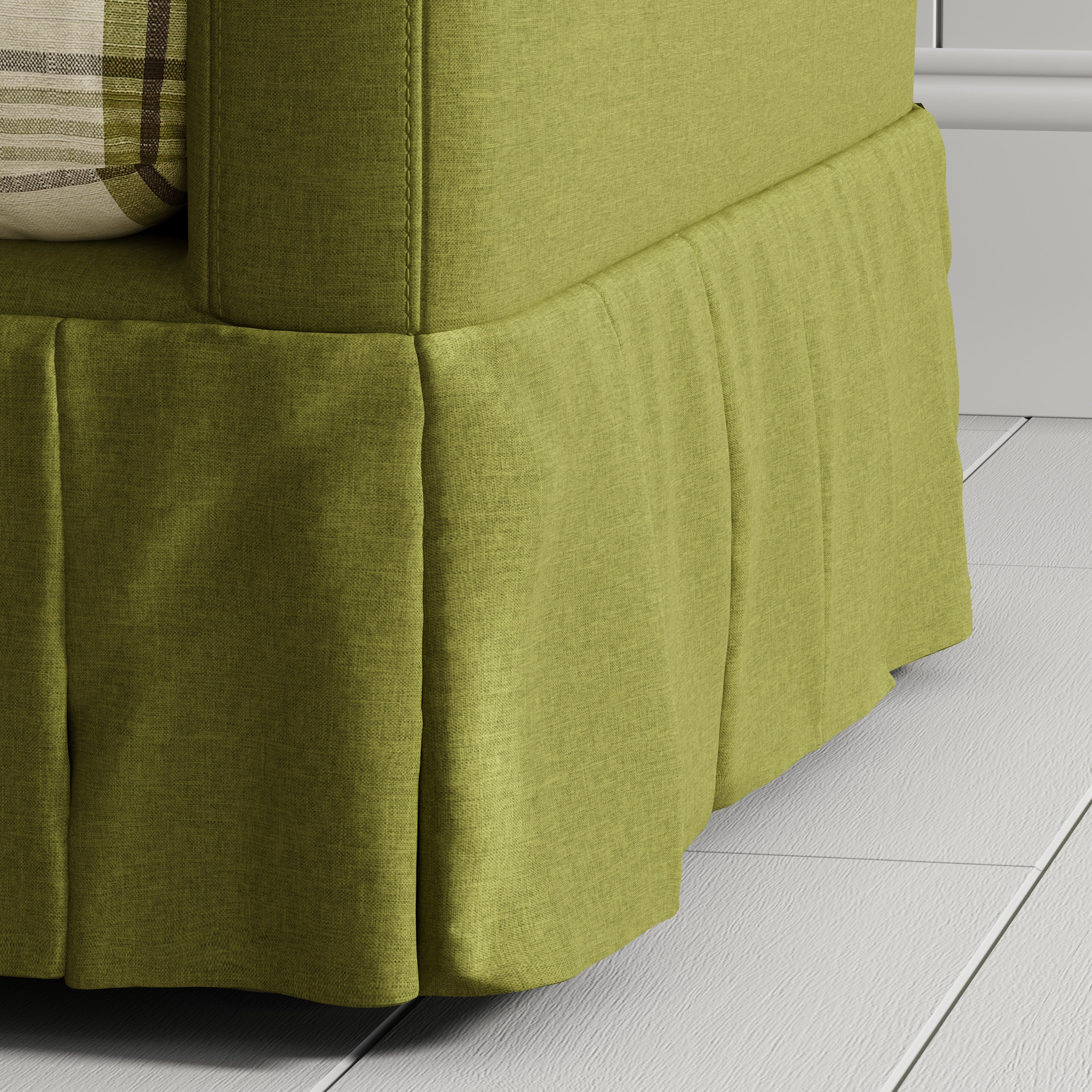 Cottonfy Country Check Sofa with Removable Skirted Covers May Sale Living and Home 