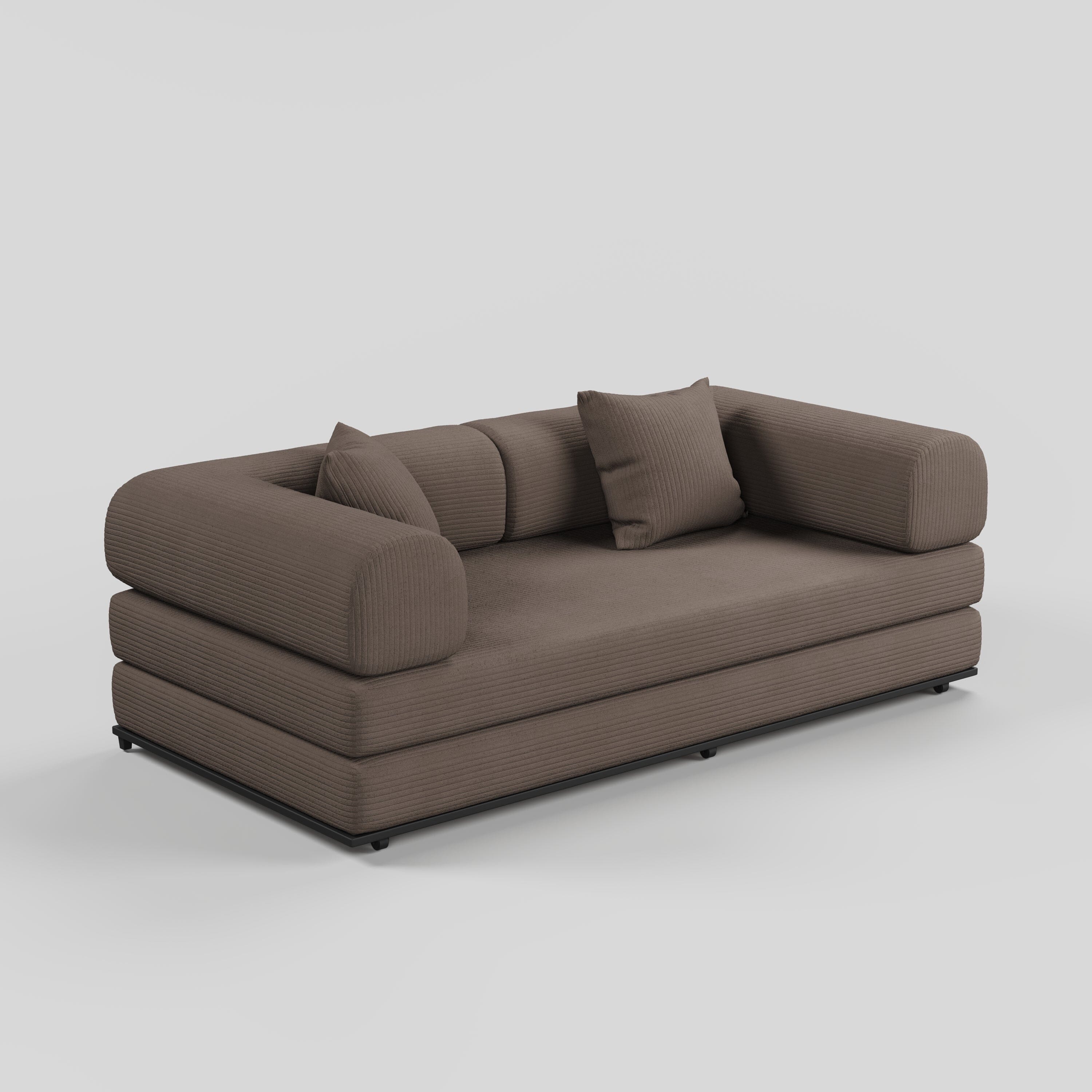 Cottonfy Matcha Toast Sofa Bed May Sale Cottonfy UK Gray 180 CM 
