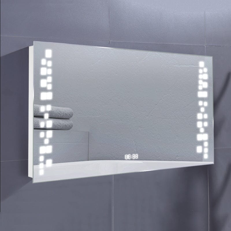 Modern Fog-Free LED Horizontal Bathroom Mirror, Surface Mount Living and Home 
