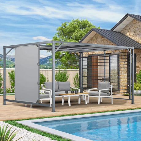 Premium Modern Aluminum Pergola for Outdoor Spaces Living and Home 