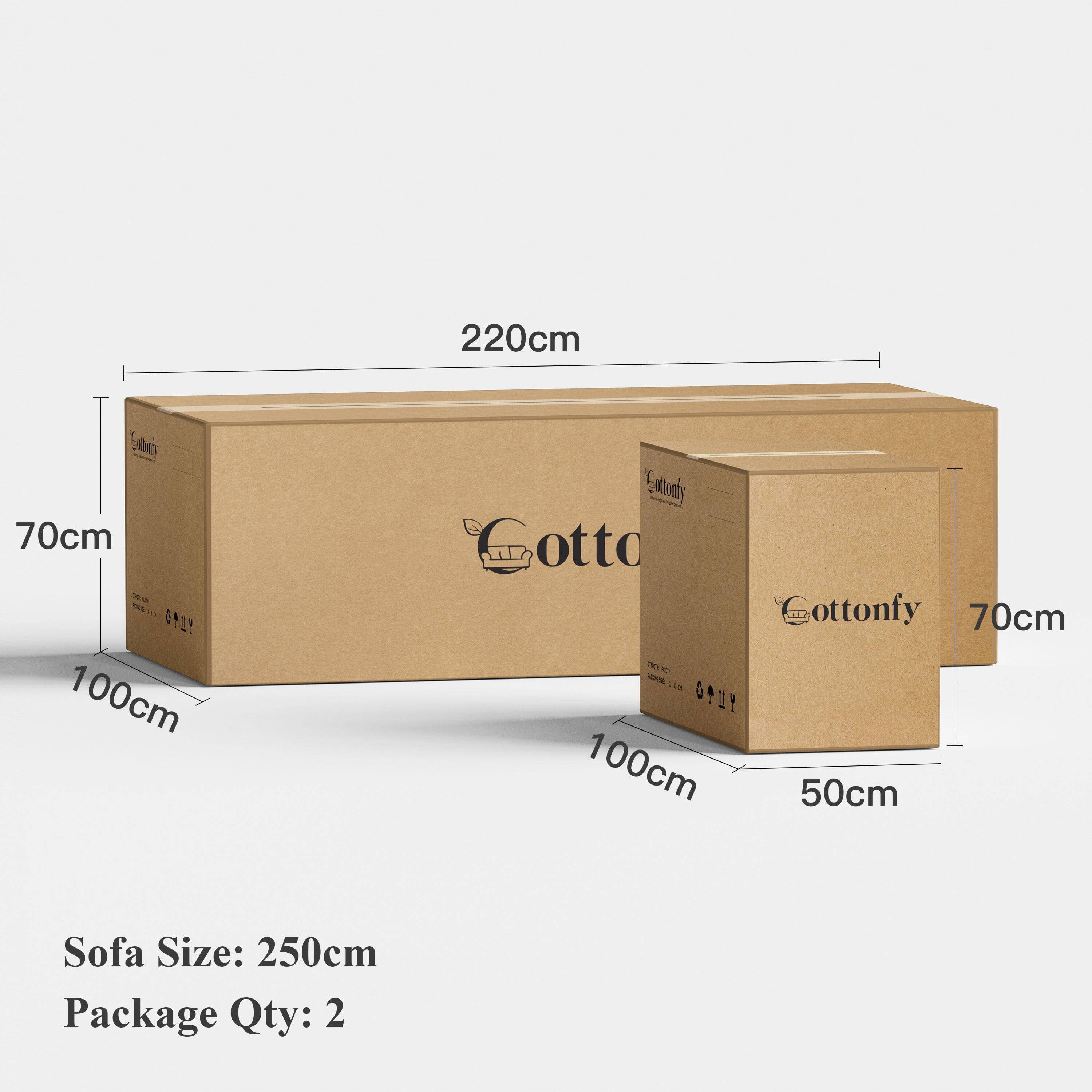 Cottonfy Solid Wood Folding Sofa Bed with Sleeper Chaise Cottonfy UK 