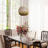 Lightsin Artisanal Globe-Shaped Cotton Rope Pendant Light for Natural Elegance Lightsin UK 