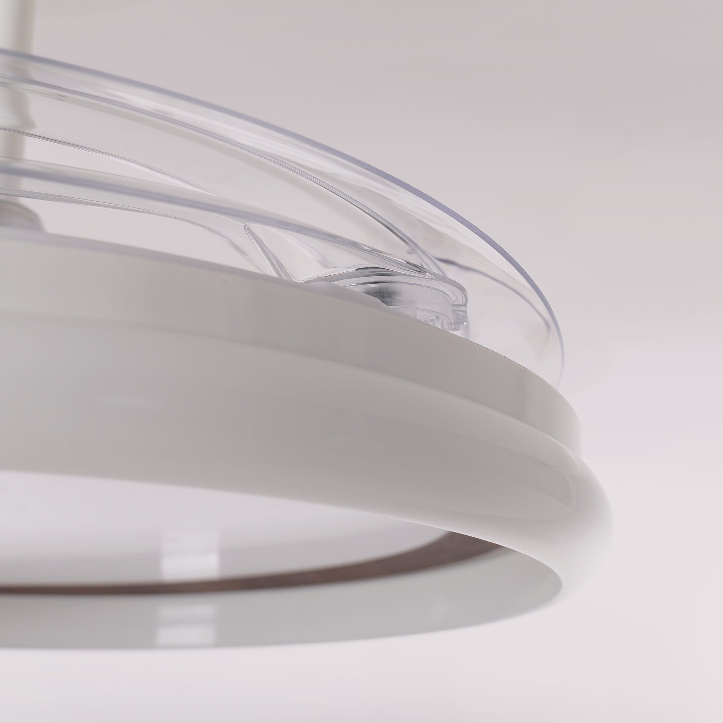 White 48 Inch Reversible LED Ceiling Fan Light with Remote Lightsin UK 