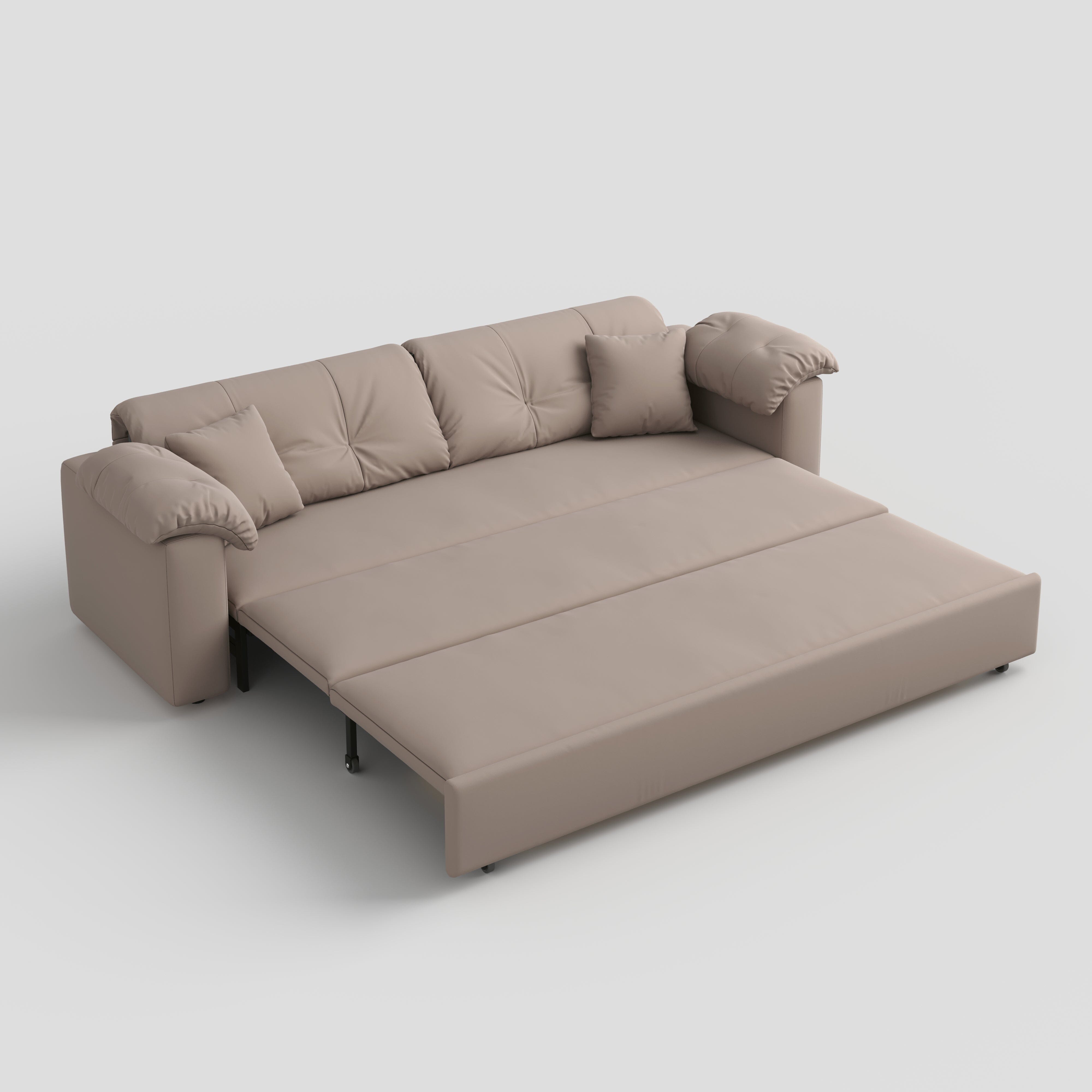 Cottonfy Multifunctional Sleeper 3 Seater Sofa Bed with Storage Space Cottonfy UK 