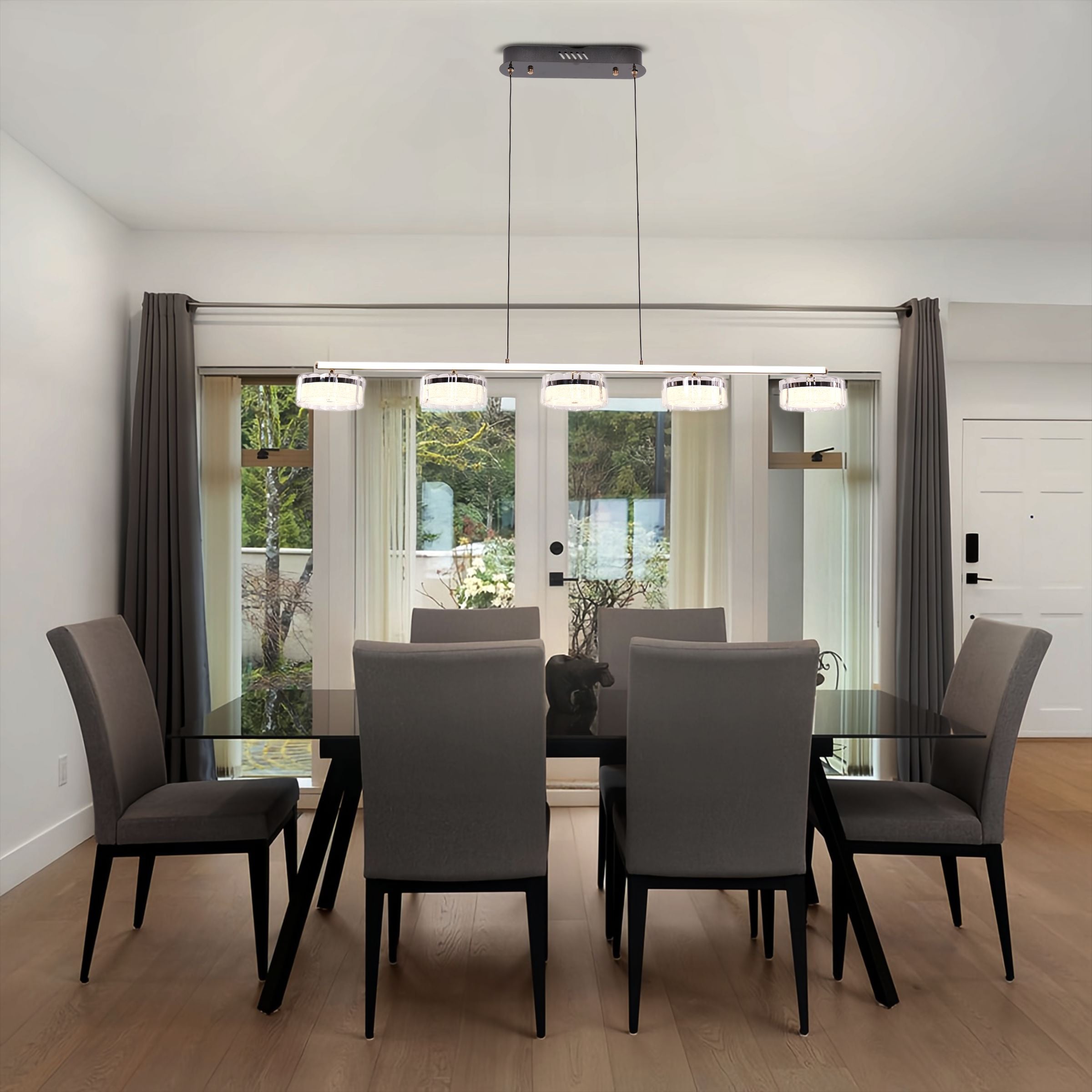 Lightsin Modern Minimalist High-Quality Metal Dining Pendant Light Lightsin UK 