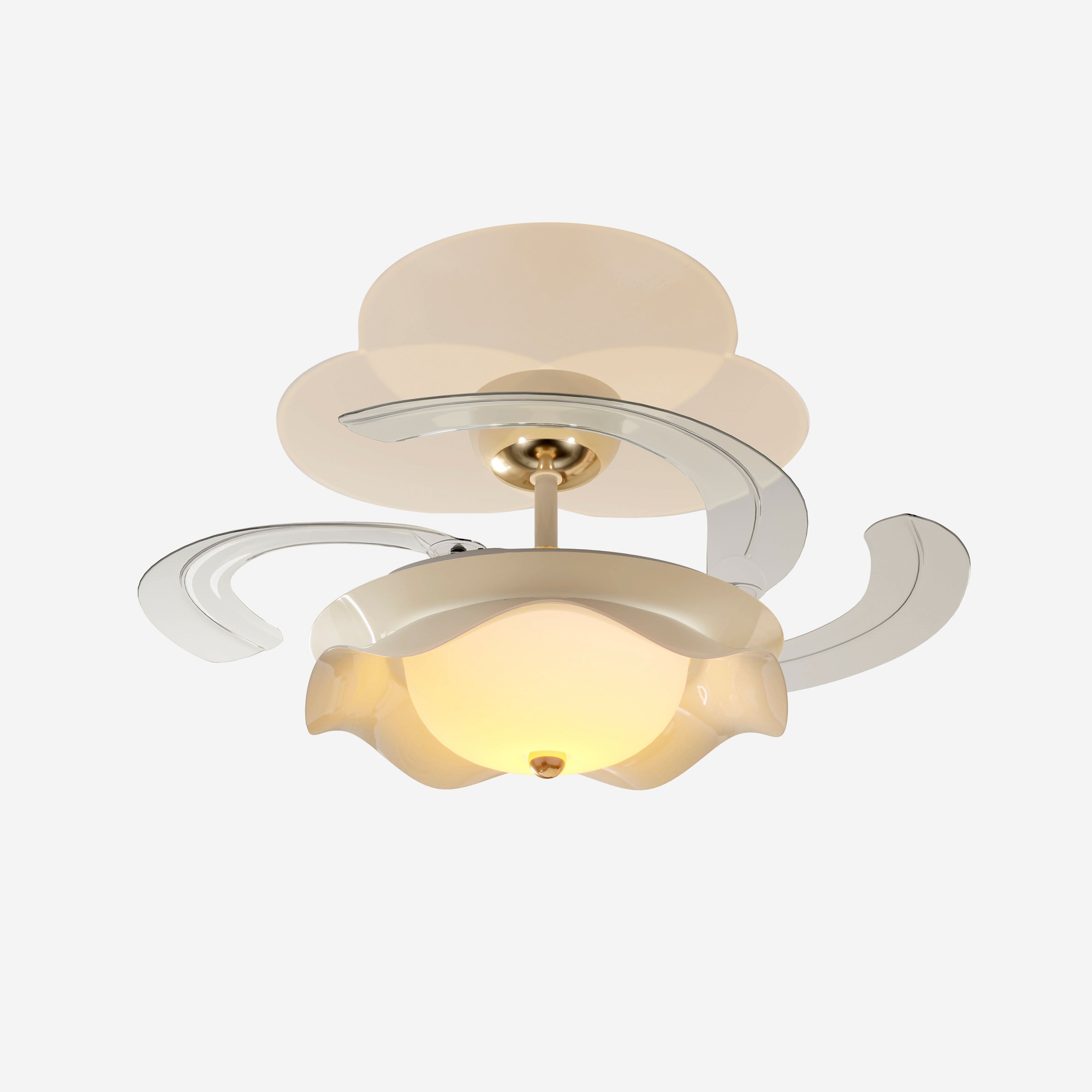 42 Inch Reversible LED Ceiling Fan Light with Remote Lightsin UK 