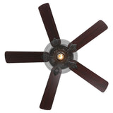 Industrial 5-Blade Ceiling Fan Light with Remote Ceiling Fans Living and Home 