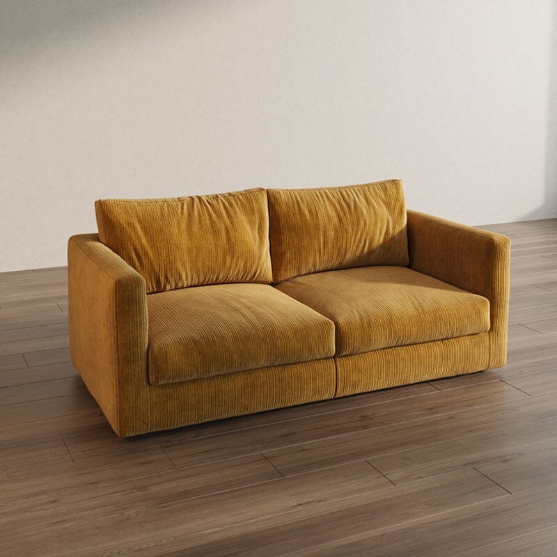 Cottonfy Retro Elegance Luxe Fabric Sofa with Mid-Century Charm Cottonfy UK 