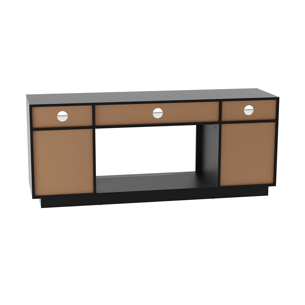 30Inch Electric Fireplace TV Stand | Large Media Cabinet with 24 Colour Options Living and Home 