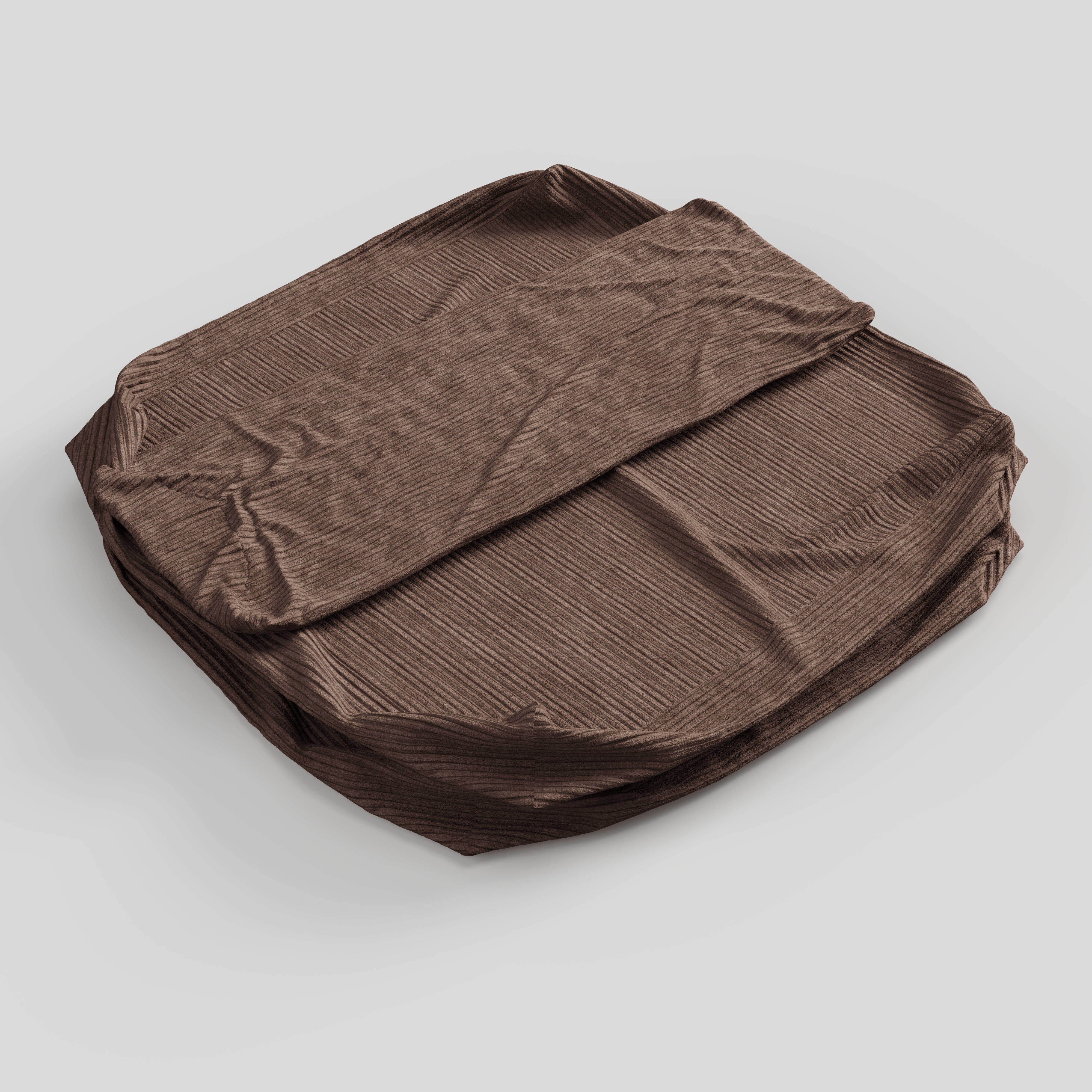 Cottonfy Tailored sofa cover for the Matcha Toast Sofa Bed Cottonfy UK 100CM Brown 