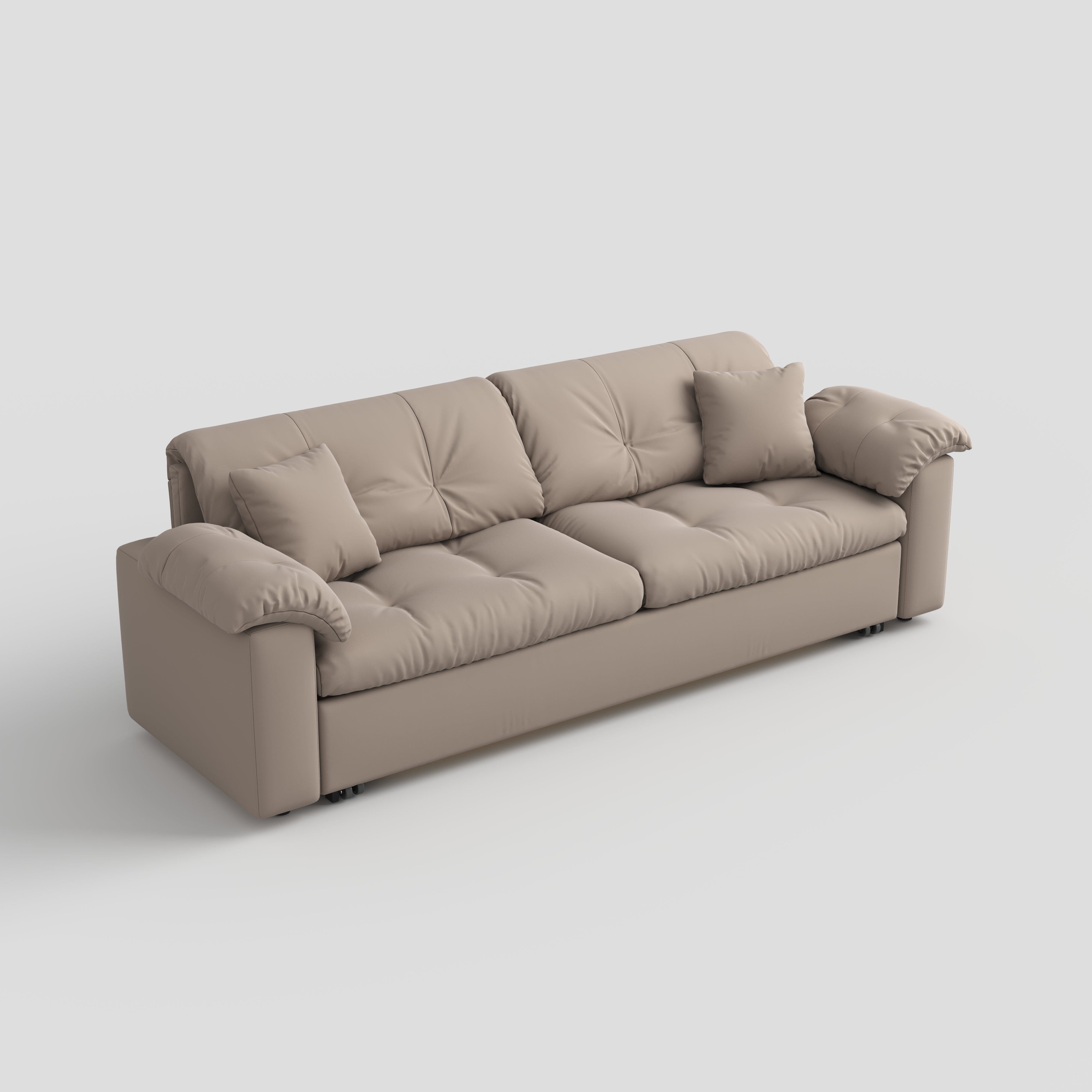 Cottonfy Multifunctional Sleeper Pull Out 2 Seater Sofa Bed with Storage Space Cottonfy UK 