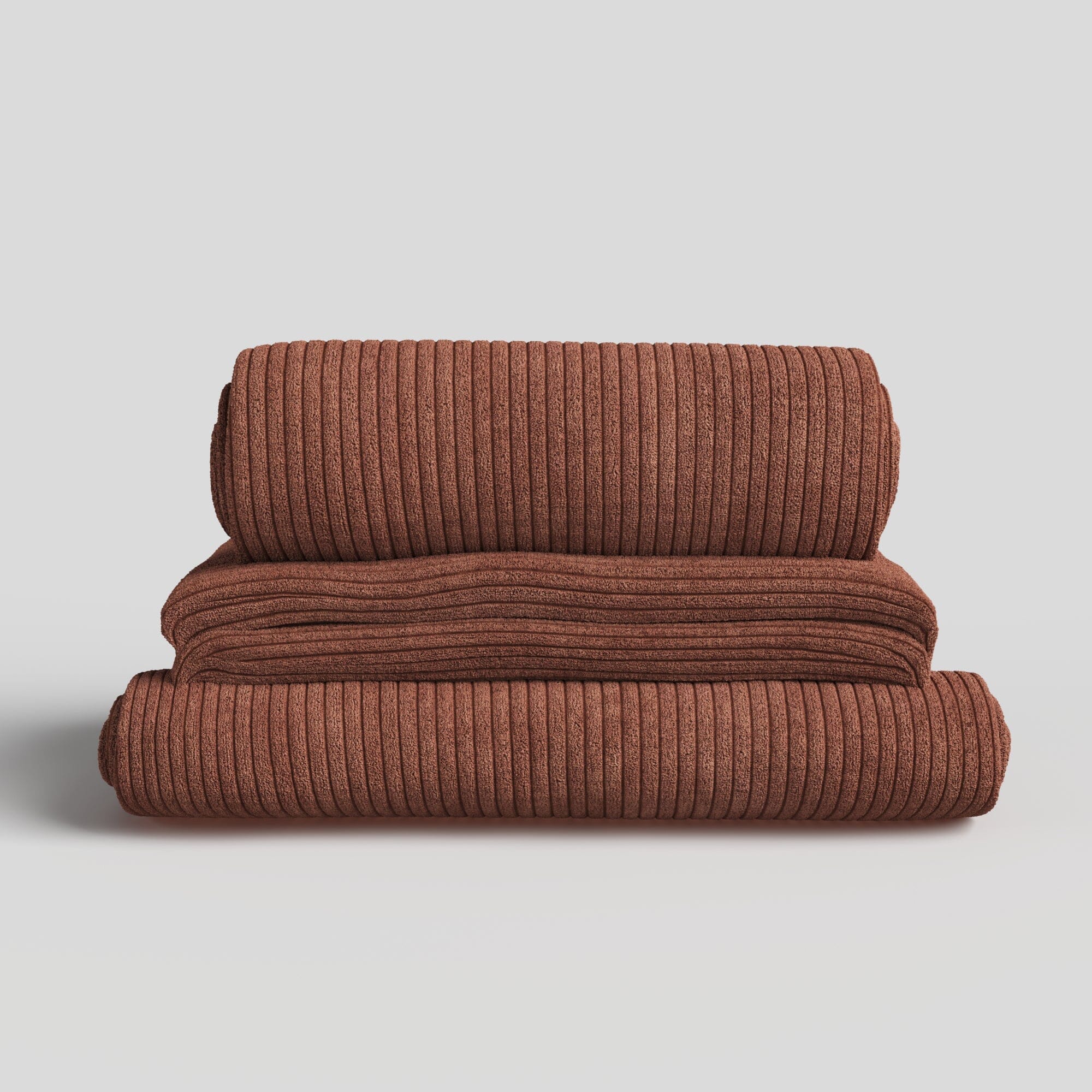 Cottonfy Tailored sofa cover for the Matcha Toast Sofa Bed Cottonfy UK 180CM Rust 