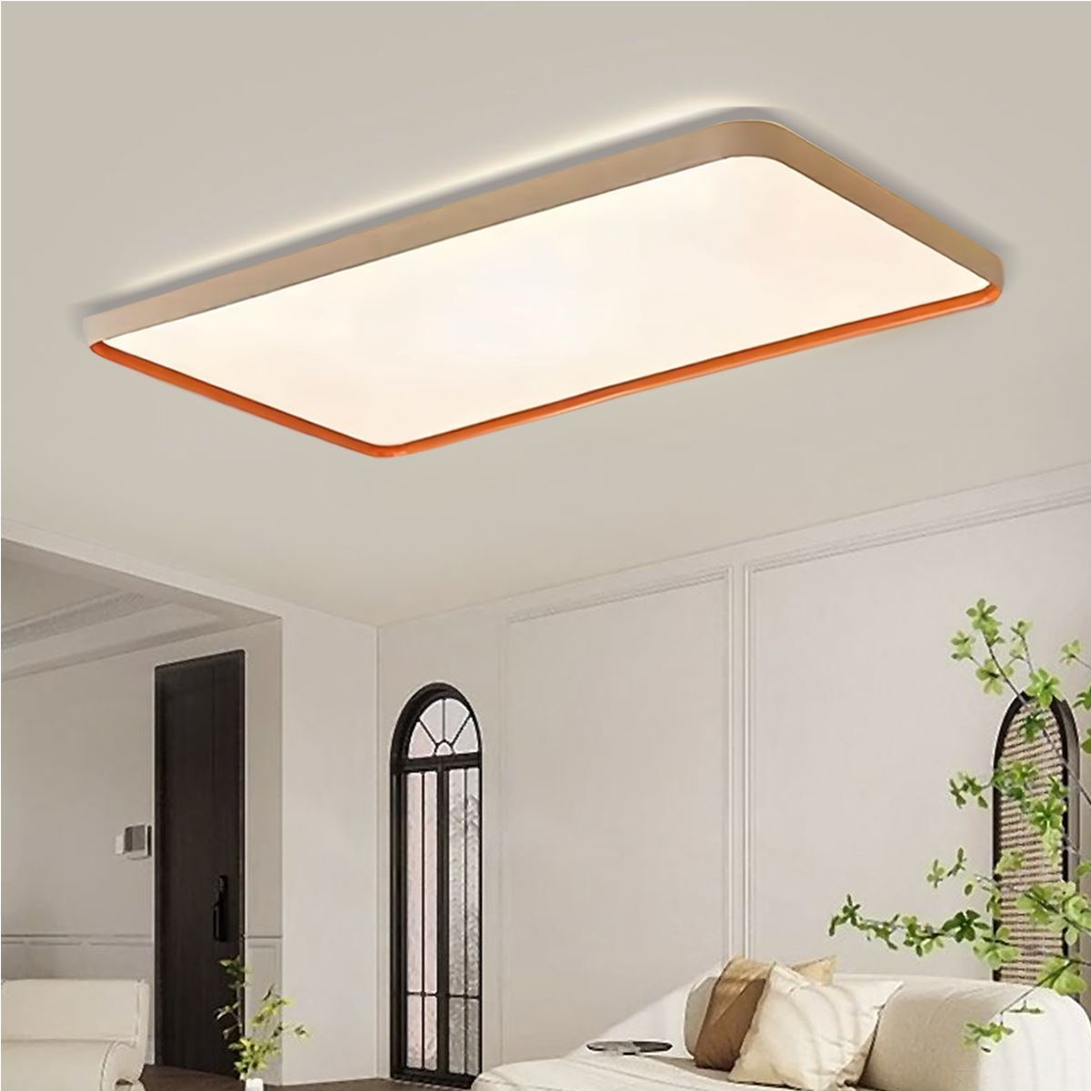 Lightsin Full Spectrum Dimmable LED Ceiling Light Available in 3 Sizes Lightsin UK 