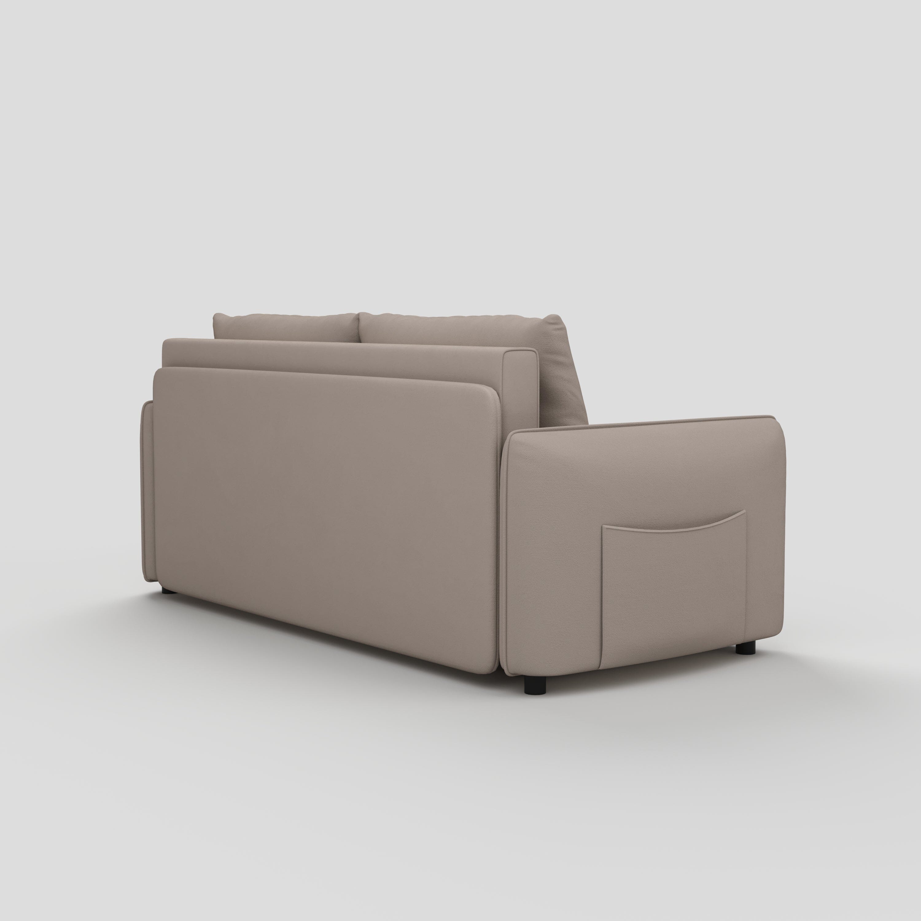 Cottonfy Upgrade Adjustable Multifunctional 3 Seater Sofa Bed with Storage Space Cottonfy UK 