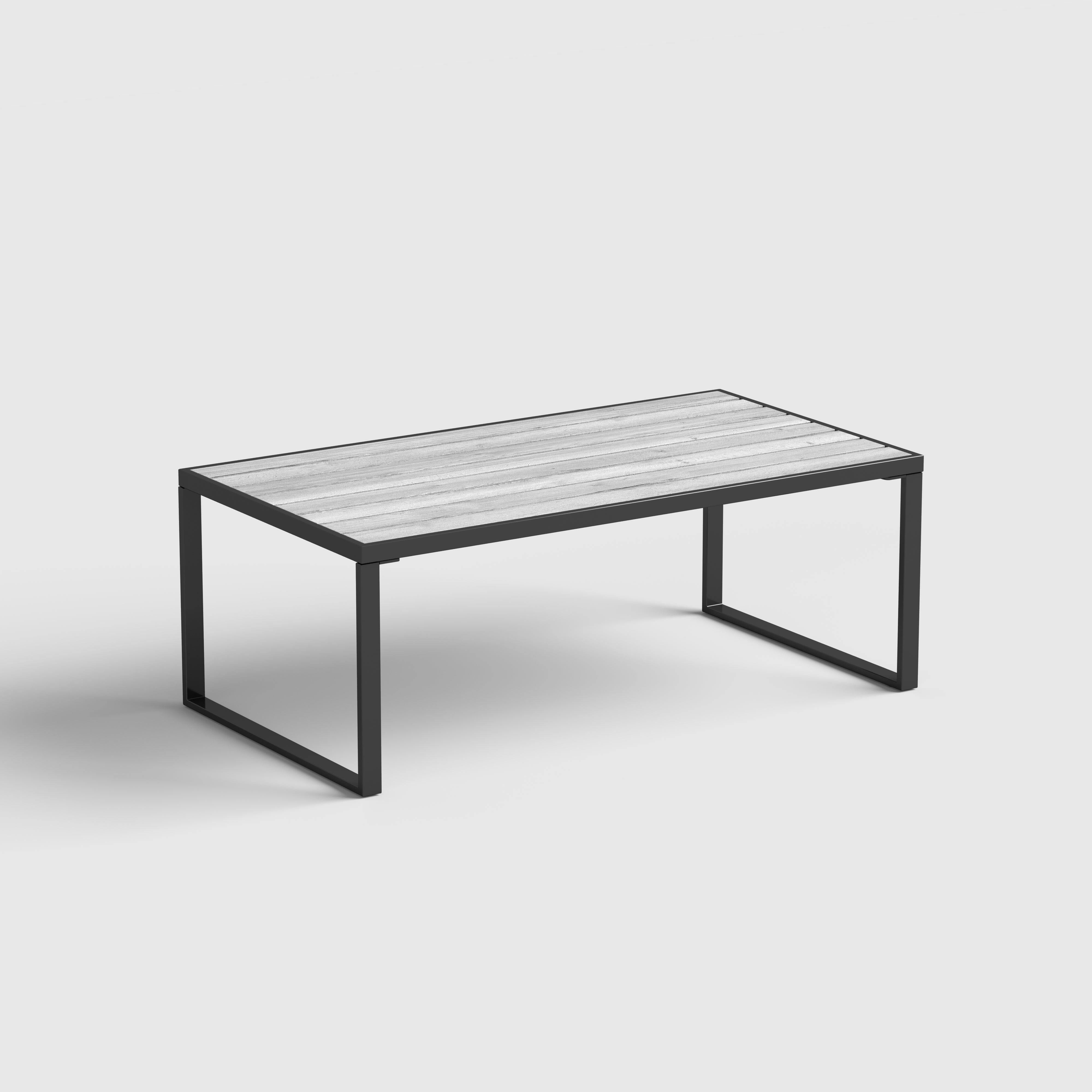 4 Piece Aluminium Outdoor Sofa Set with Glass Table Garden Furniture Living and Home 