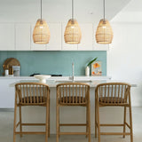 Lightsin Eco-Friendly Rustic Rattan Pendant Light For Home Decor Lightsin UK 