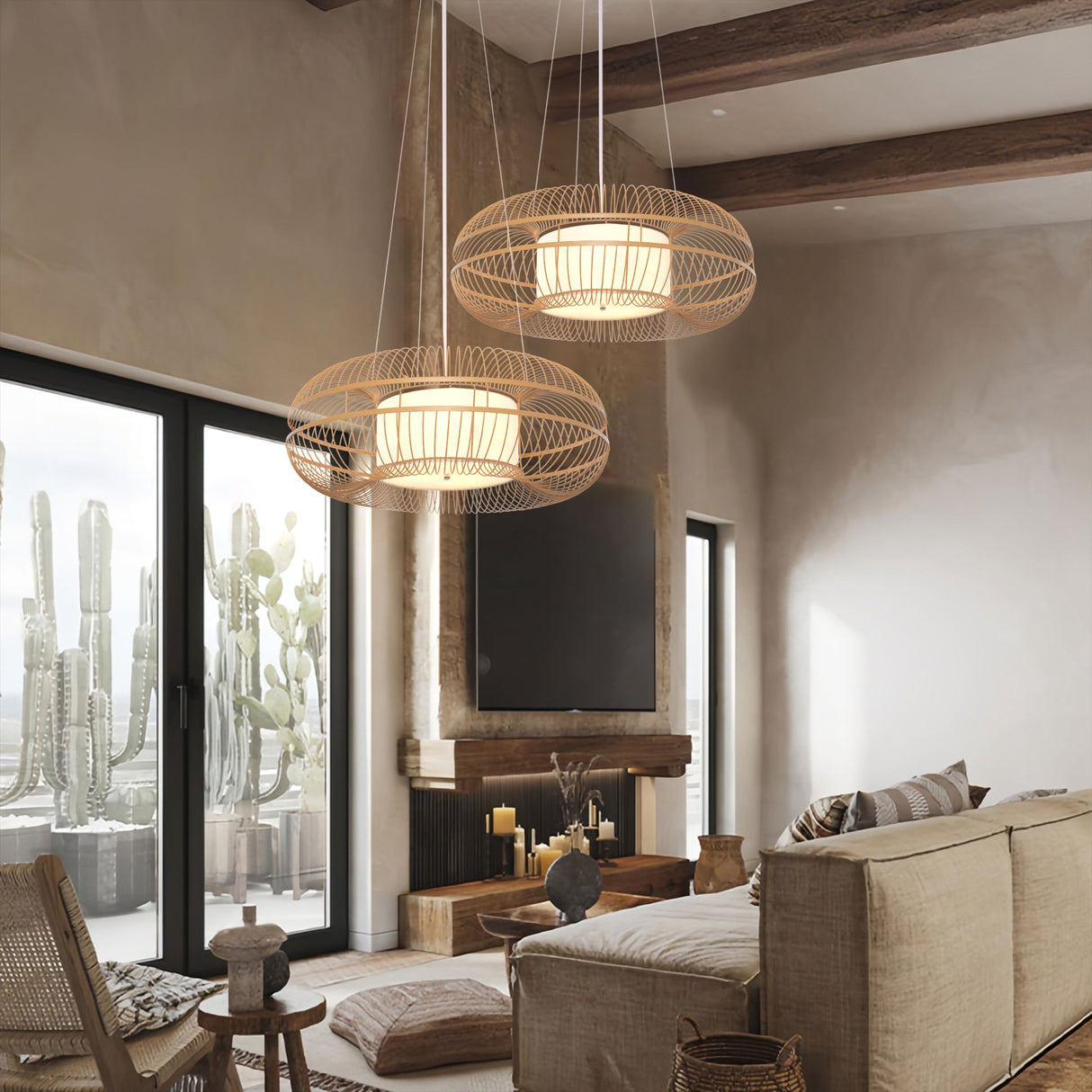 Lightsin Natural-Colored Modern Minimalist Pendant Light Lightsin UK 