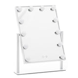 Adjustable Large Rectangular Lighted Makeup Mirror Living and Home 