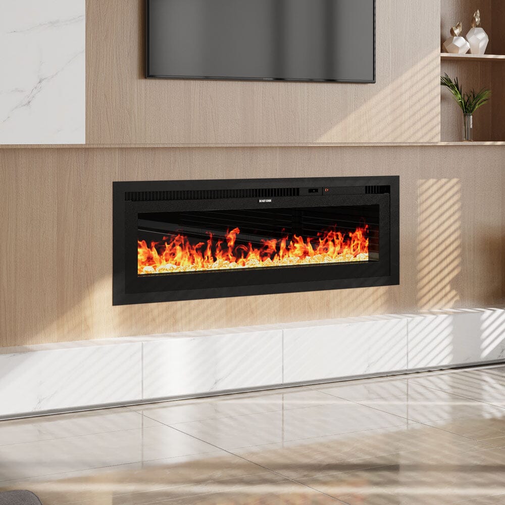 42/50/60/73 inch Electric Fire 12 Vibrant Flame Colours Electric Fireplace with Remote Living and Home 42 inch 