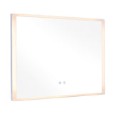 Frameless Anti-Fog Dimmable LED Wall Mirror Living and Home 