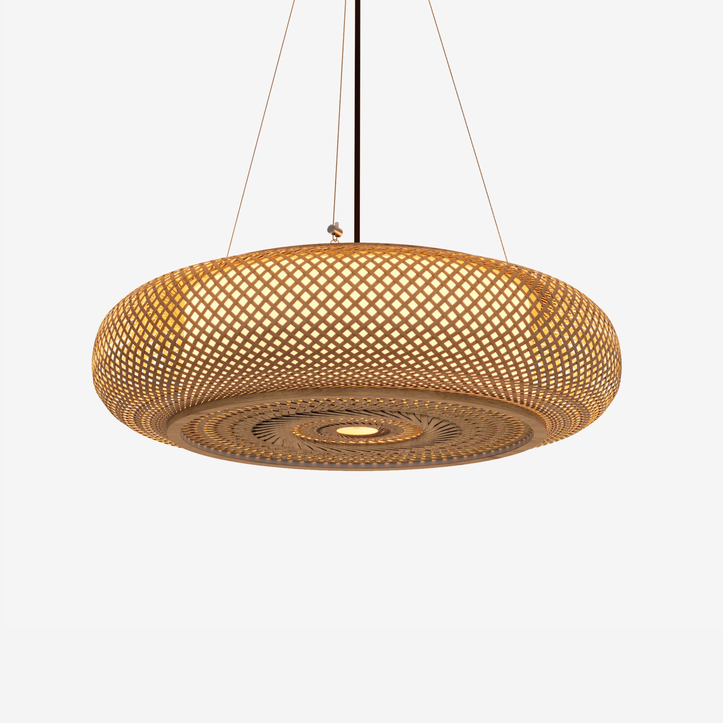 Lightsin Lutta-Natural Bamboo Pendant Light for Warm Ambiance Décor Lightsin UK 