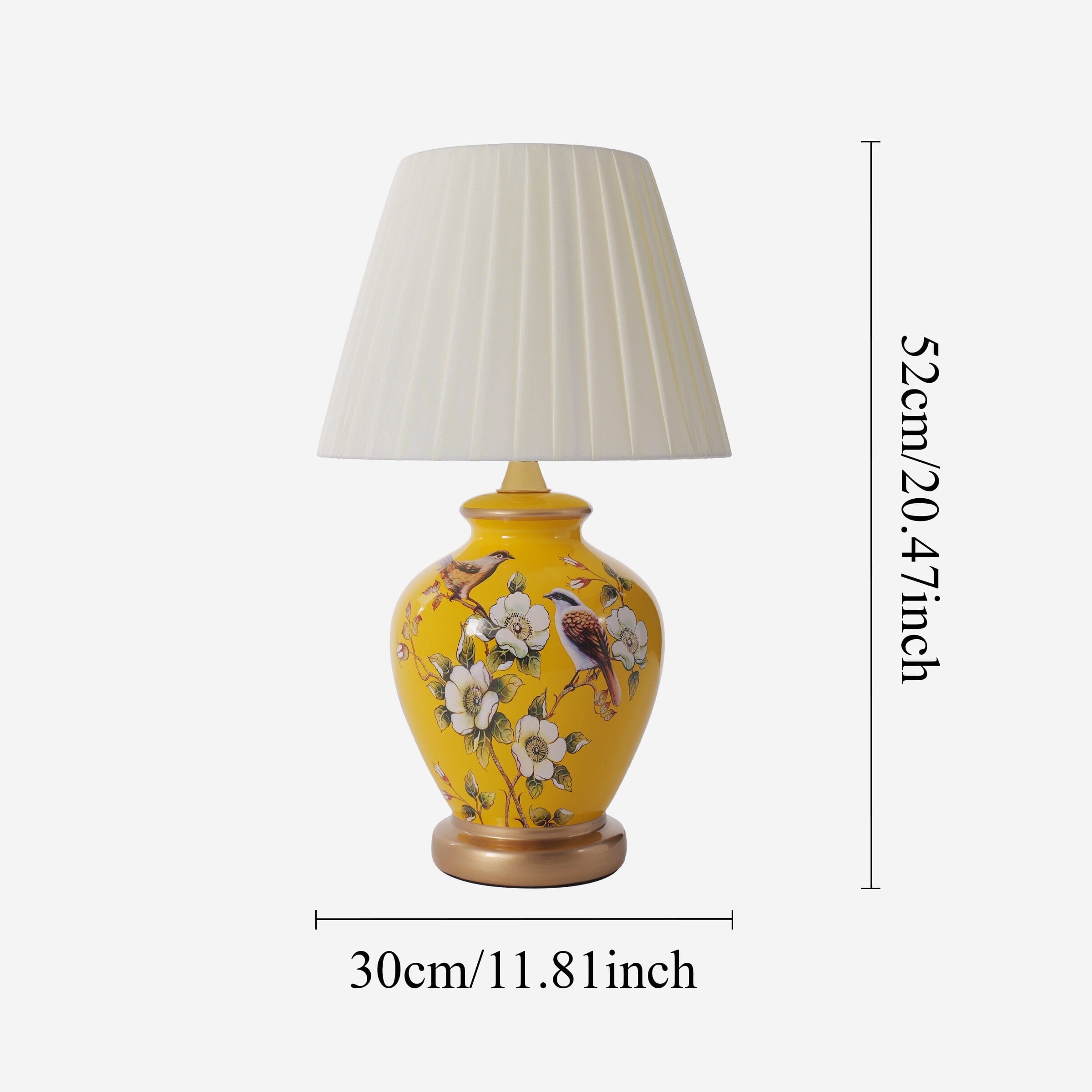 Lightsin Chinoiserie Hand-Painted Ceramic Table Lamp Collection Lightsin UK 