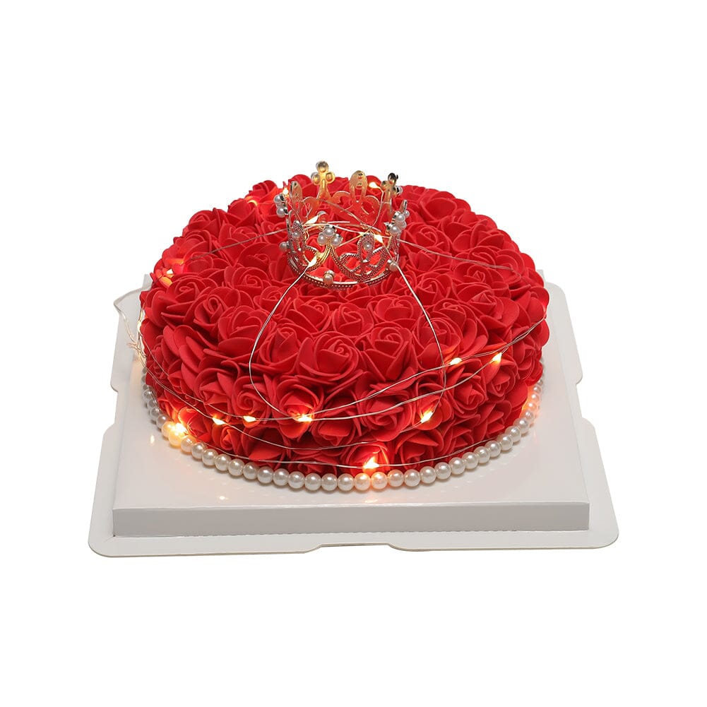 Eternal Rose Cake Replica Gift Set - Red Living and Home 