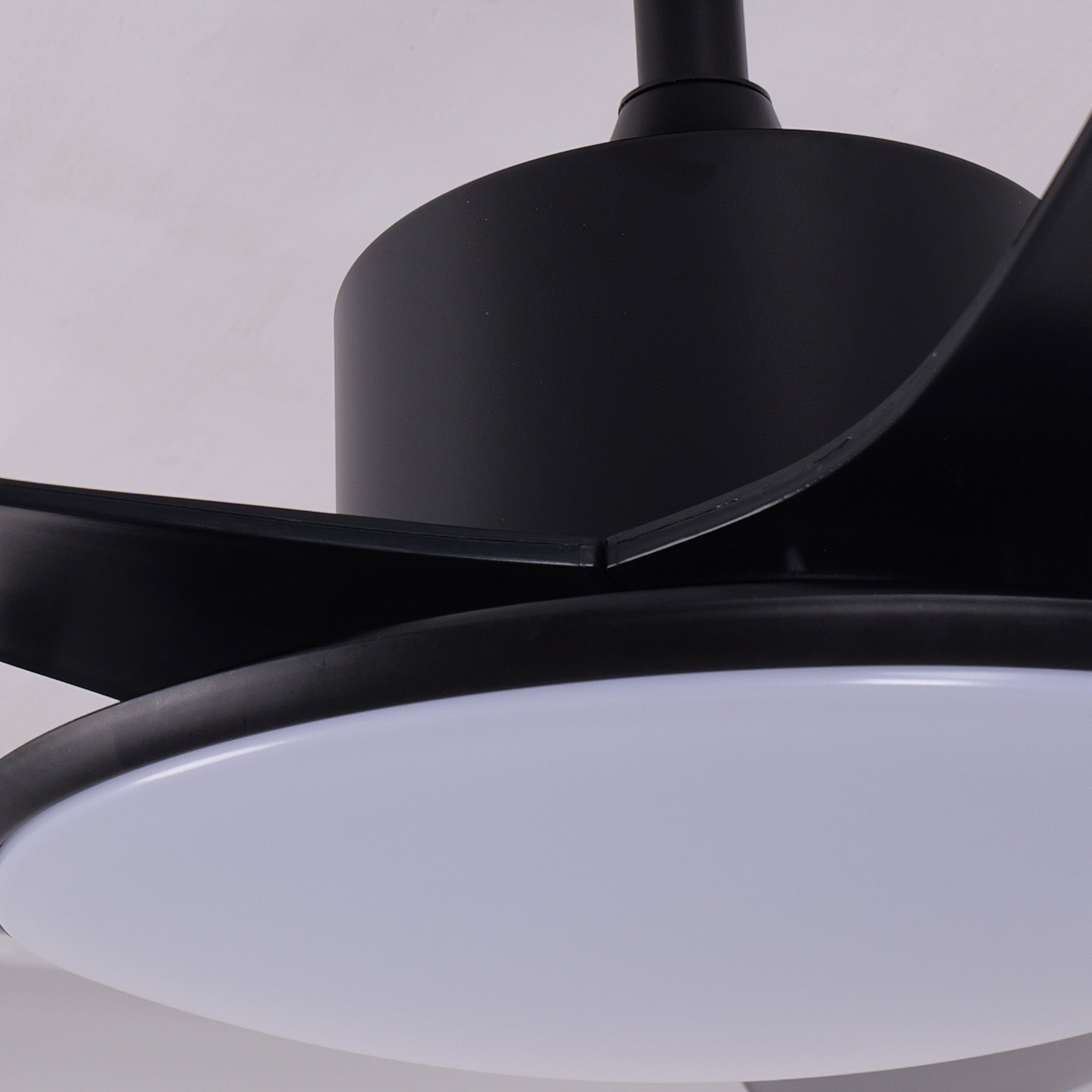 Lightsin Ceiling Fan with Light Low-Noise 5-Blade Fan Light with Adjustable Speeds and Timer Lightsin UK 