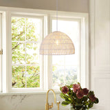Lightsin Eco-Friendly White Handwoven Paper Rope Pendant Light Lightsin UK 