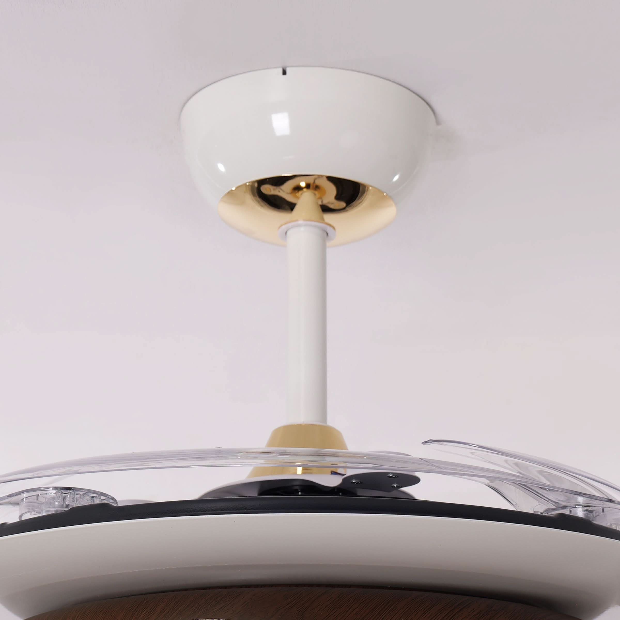 42 Inch Reversible LED Ceiling Fan Light with Remote Lightsin UK 