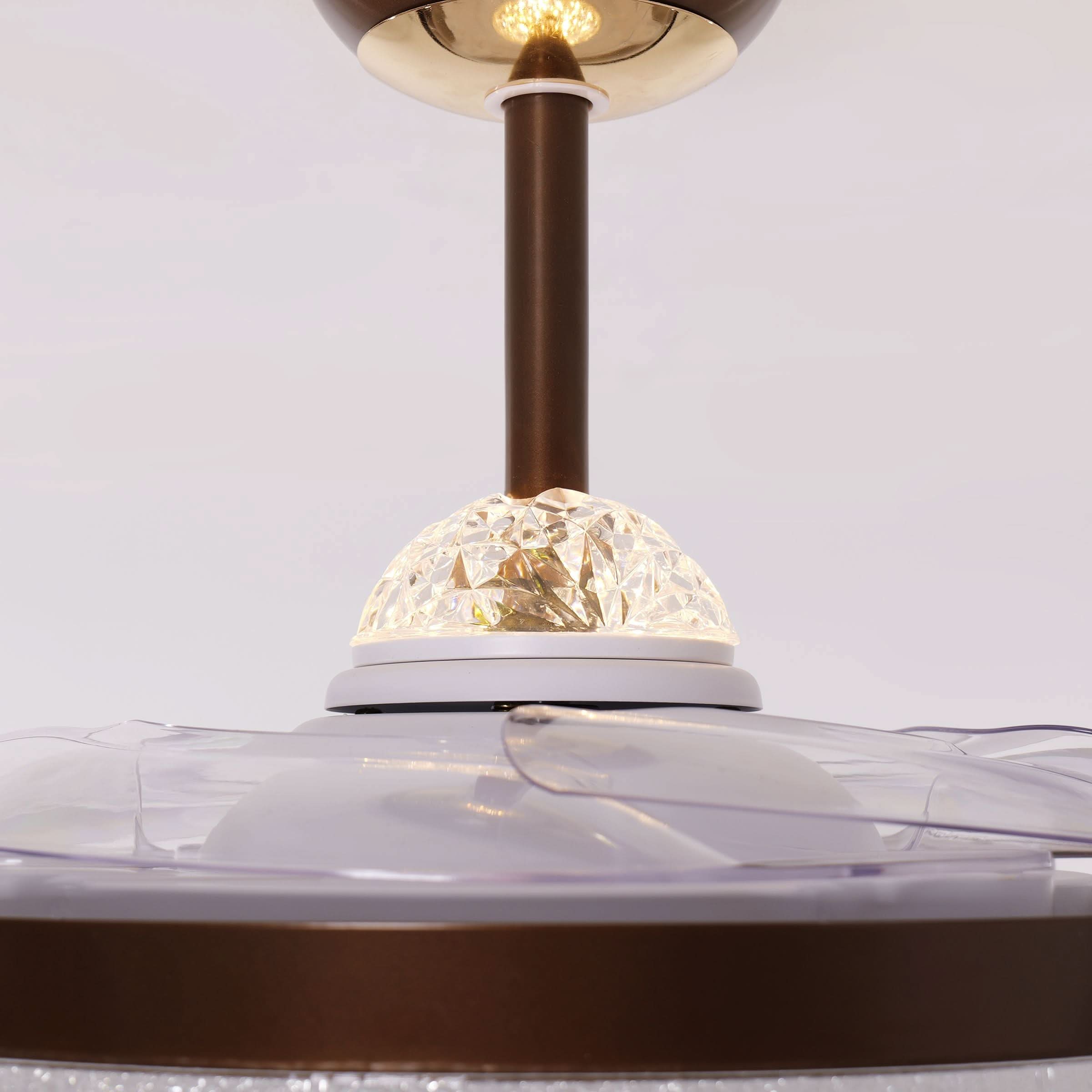 Lightsin 36 Inch Ceiling Fan with 6-Speed Remote and Reverse Motor Lightsin UK 