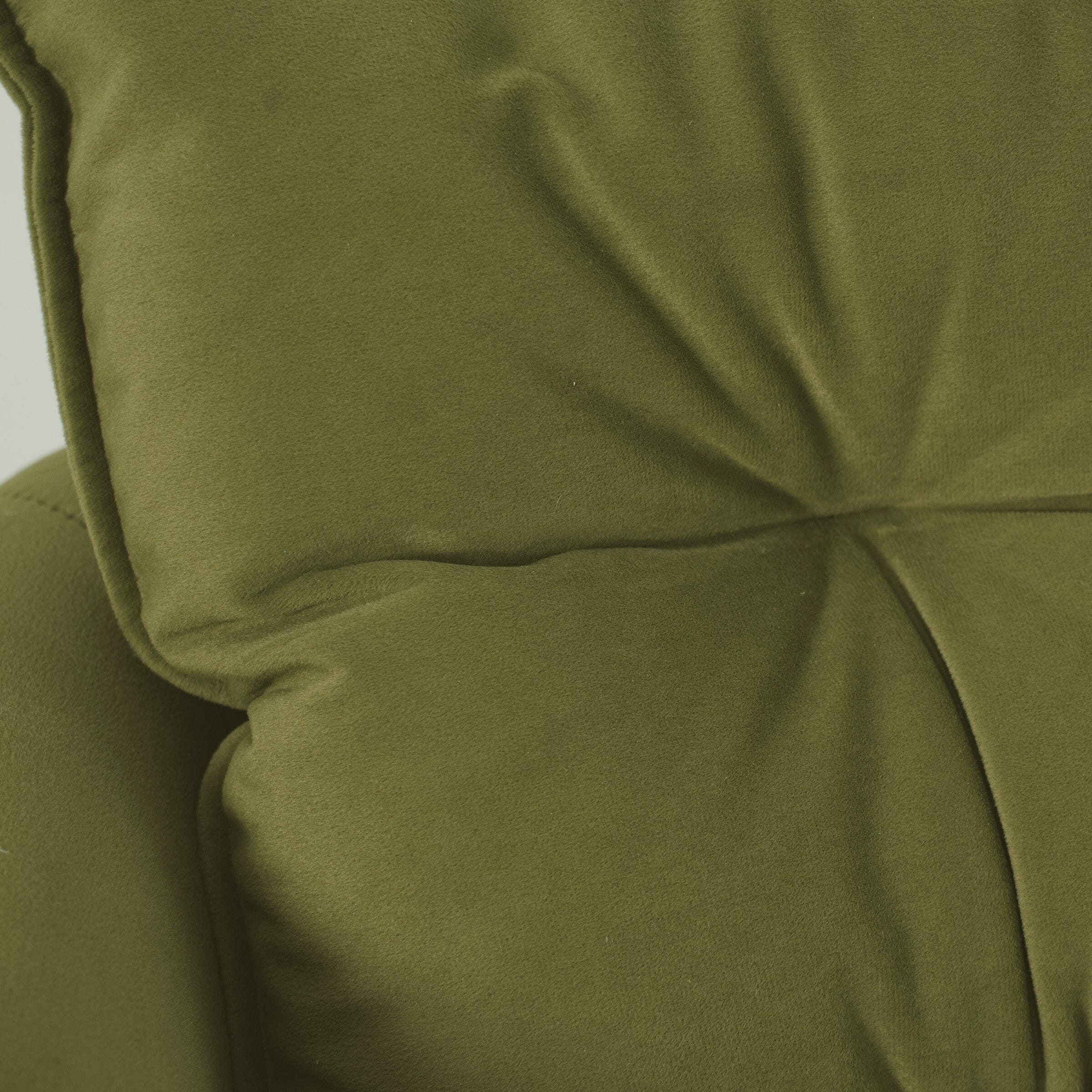 Cottonfy Plush Velvet Snuggler Chair with Hidden Storage Footstool Cottonfy UK 
