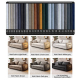 Upgrade Adjustable Multifunctional 3 Seater Sofa Bed with Storage Space Living and Home 
