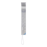 4in1 Contemporary Wall-Mounted Sleek Shower Panel with Body Massage Jets Shower Systems Living and Home 