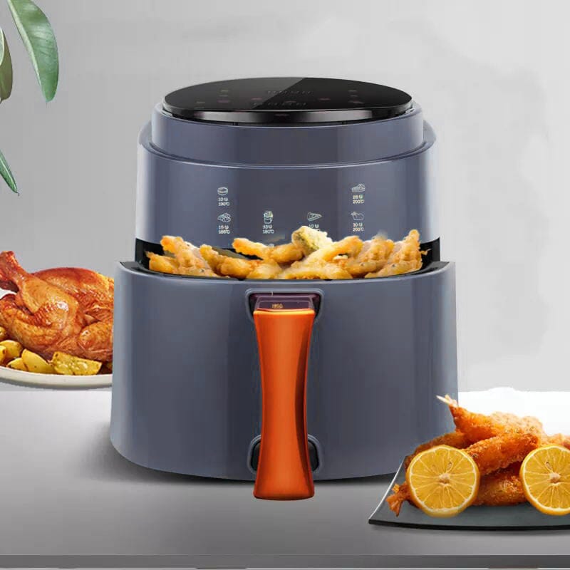 5 5L Hot Air Fryer Oven with Digital Controls for Kitchen Living and Home