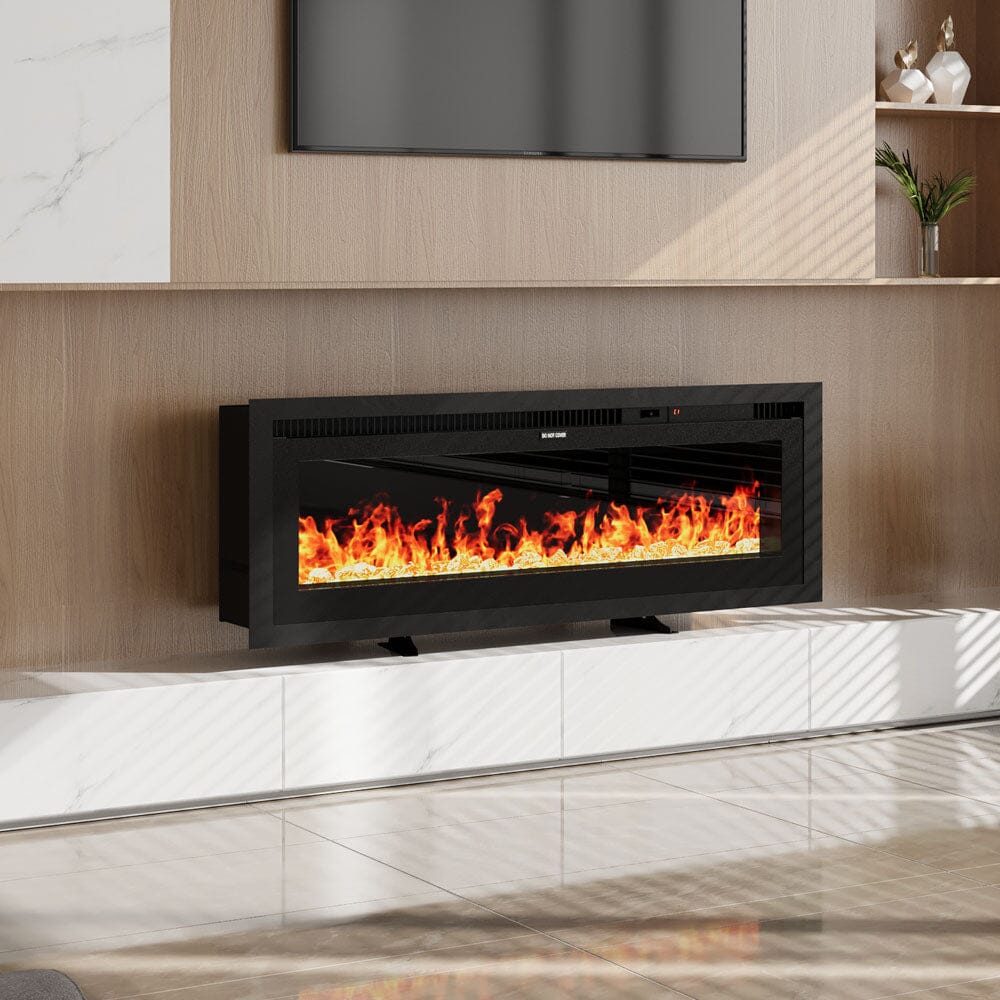 42/50/60/73 inch Electric Fire 12 Vibrant Flame Colours Electric Fireplace with Remote Living and Home 